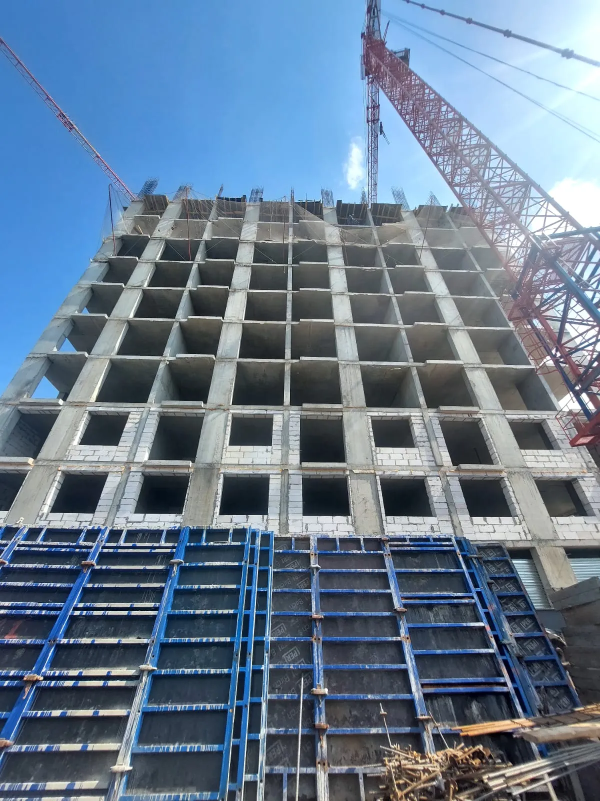 Произведение ход строительства