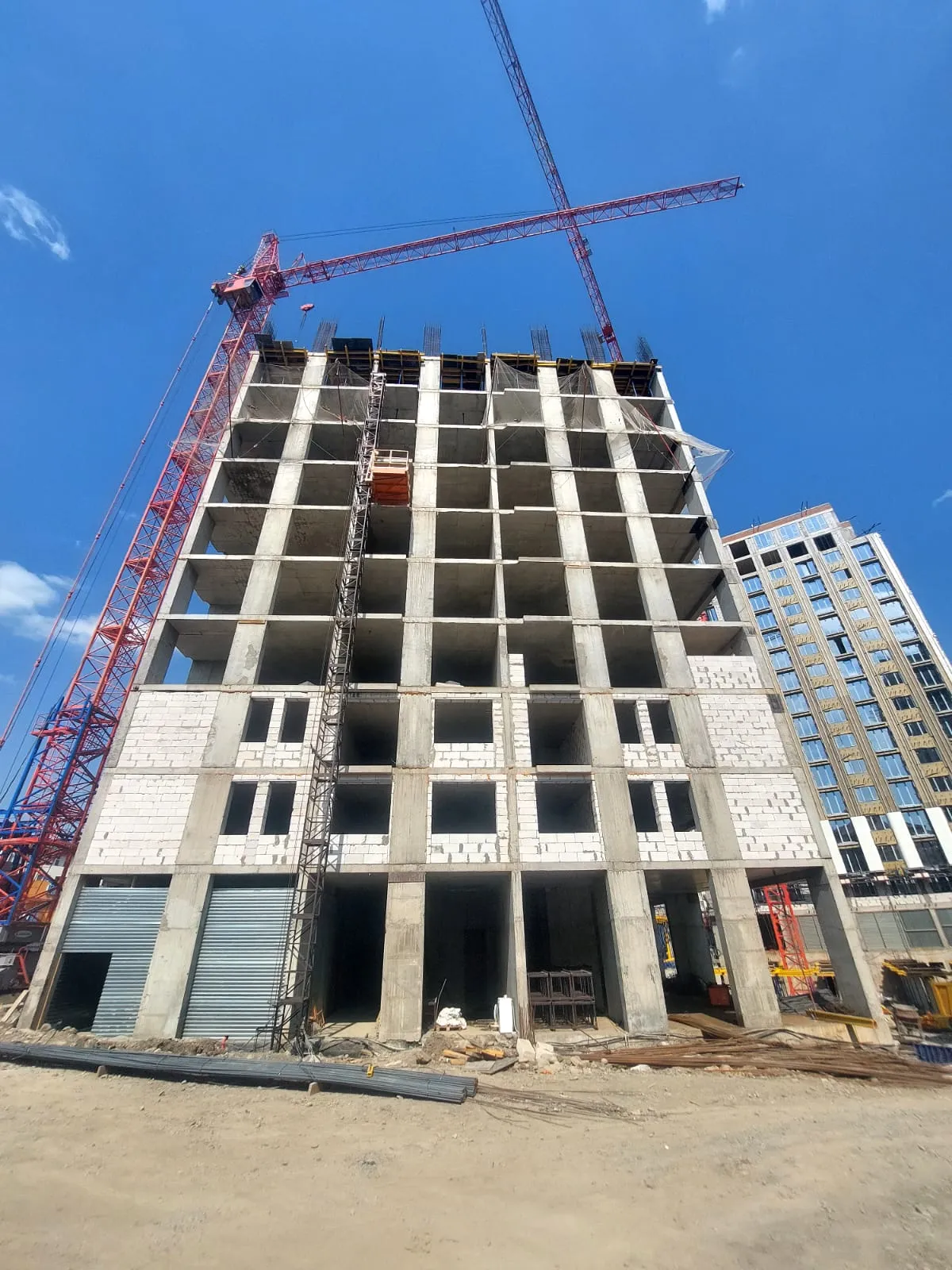 Произведение ход строительства