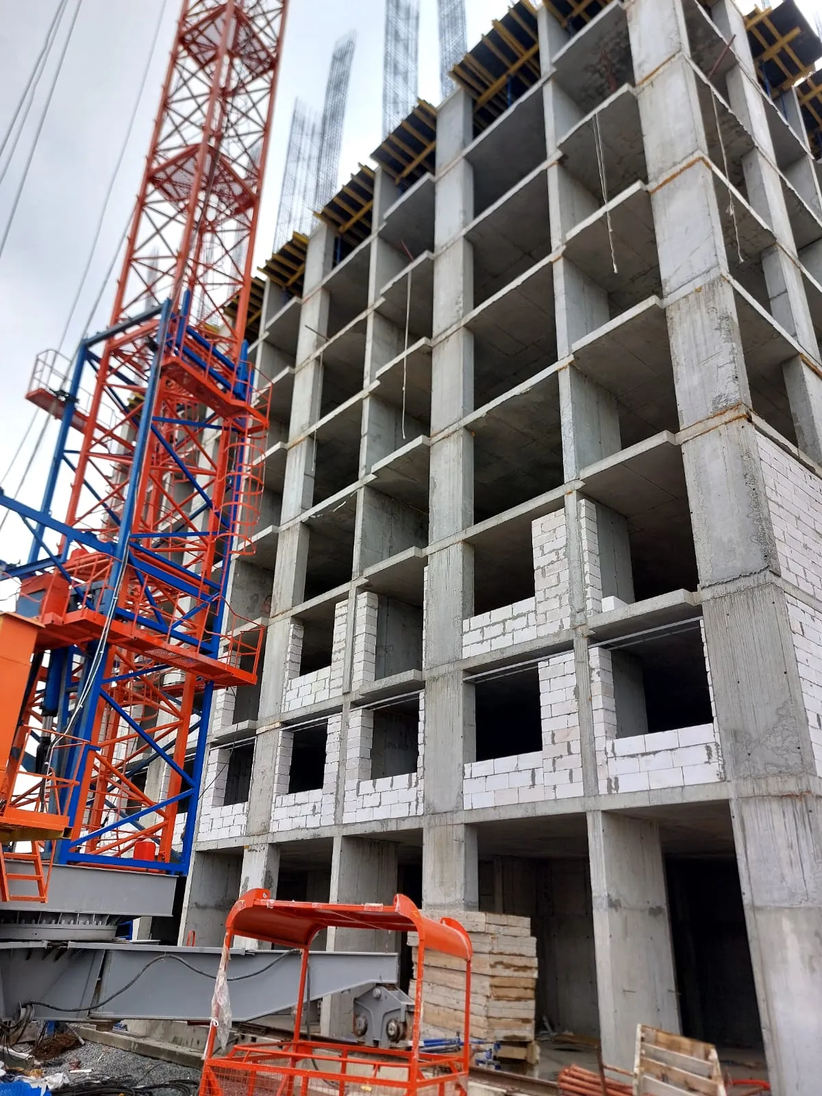 Произведение ход строительства