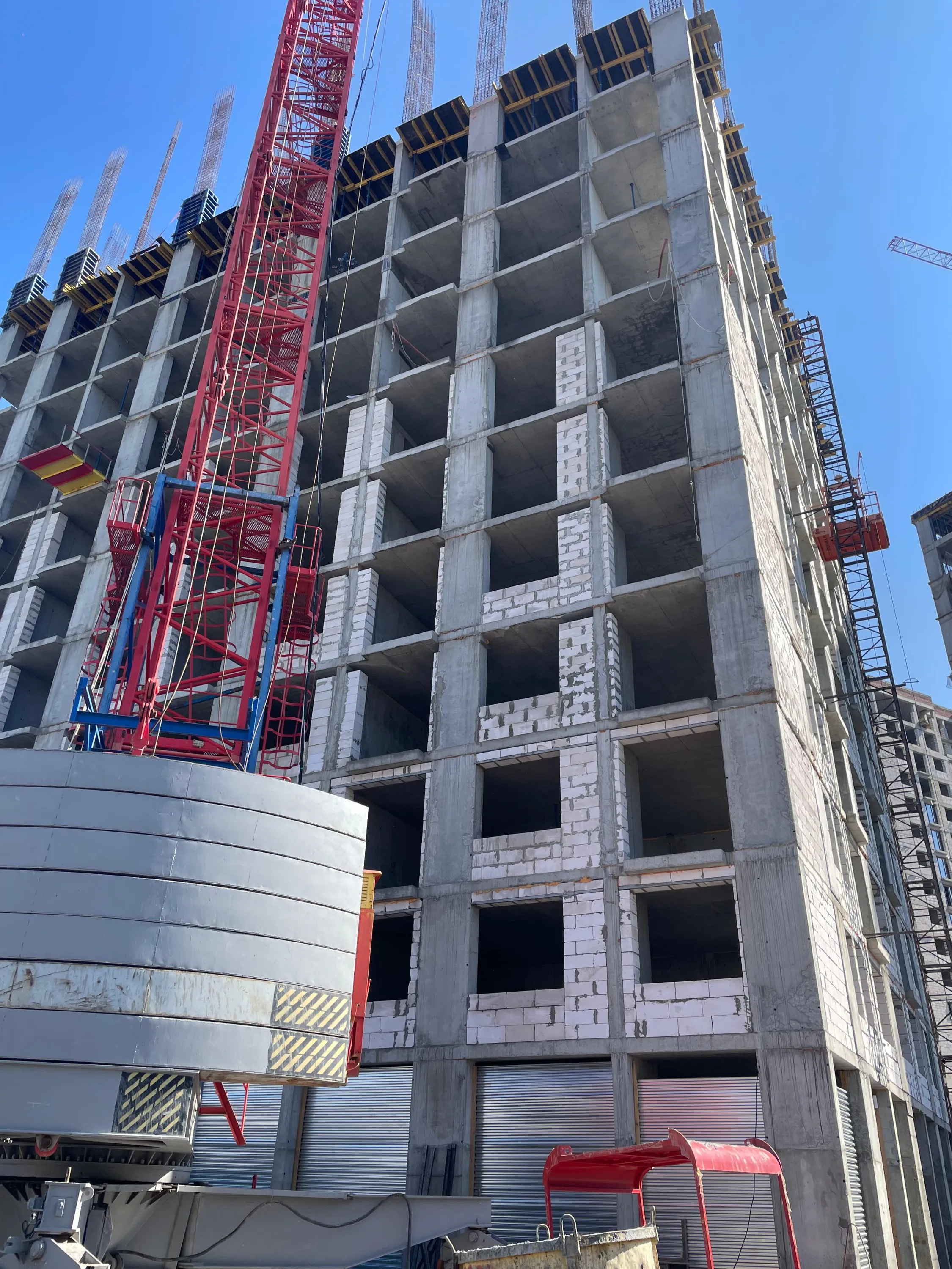 Произведение ход строительства