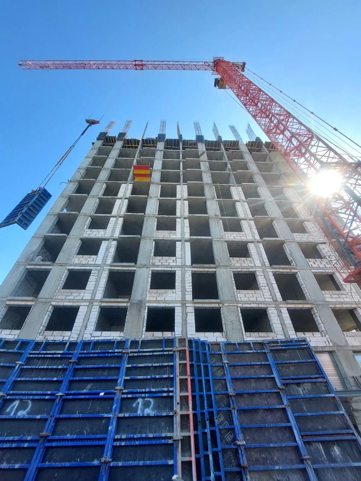 Произведение ход строительства