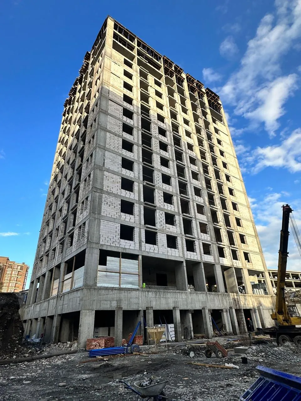 Произведение ход строительства