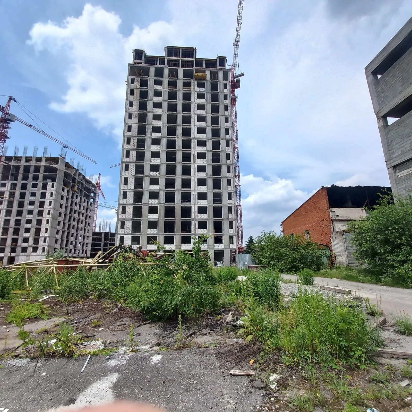 Произведение ход строительства