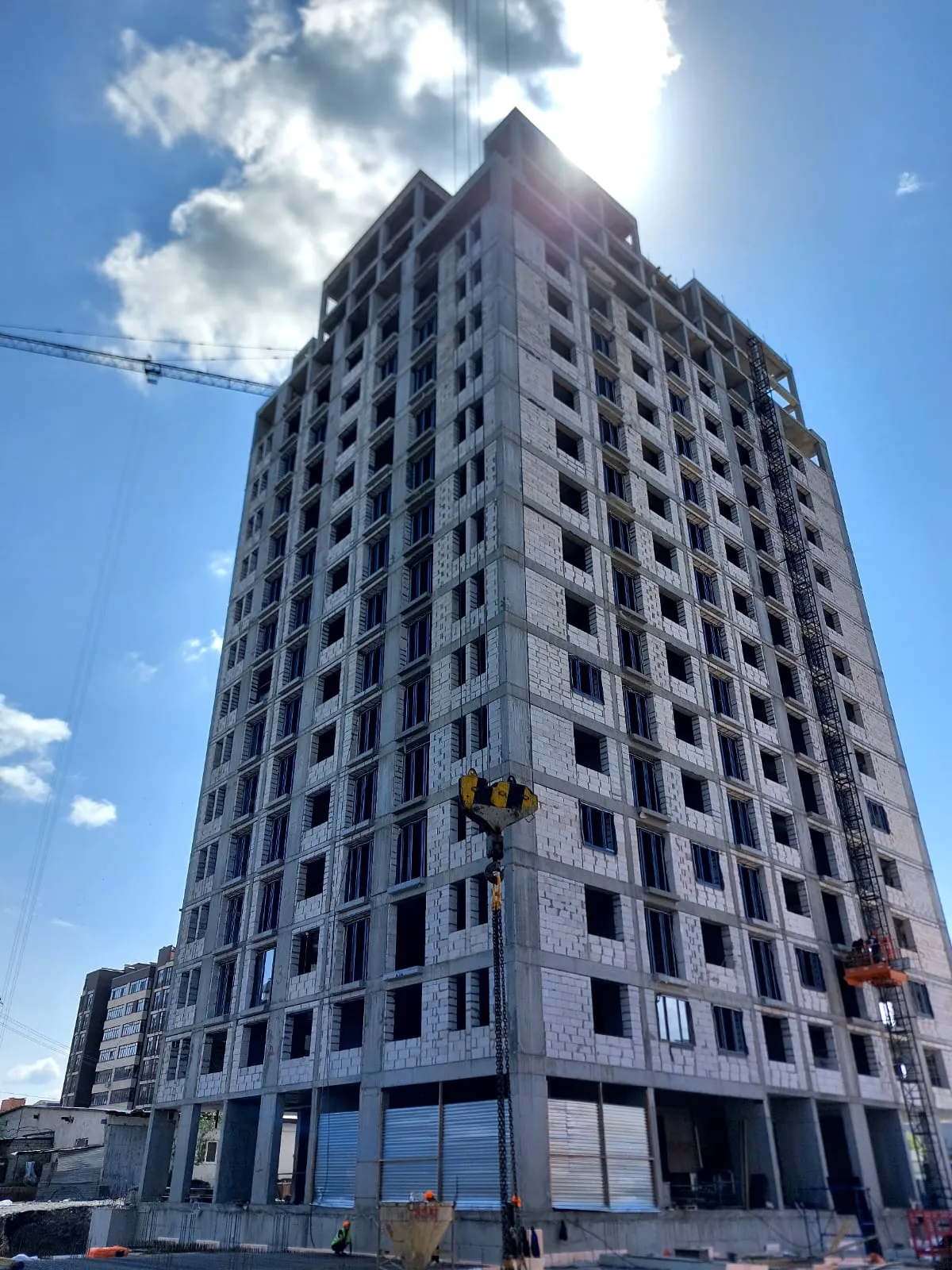 Произведение ход строительства