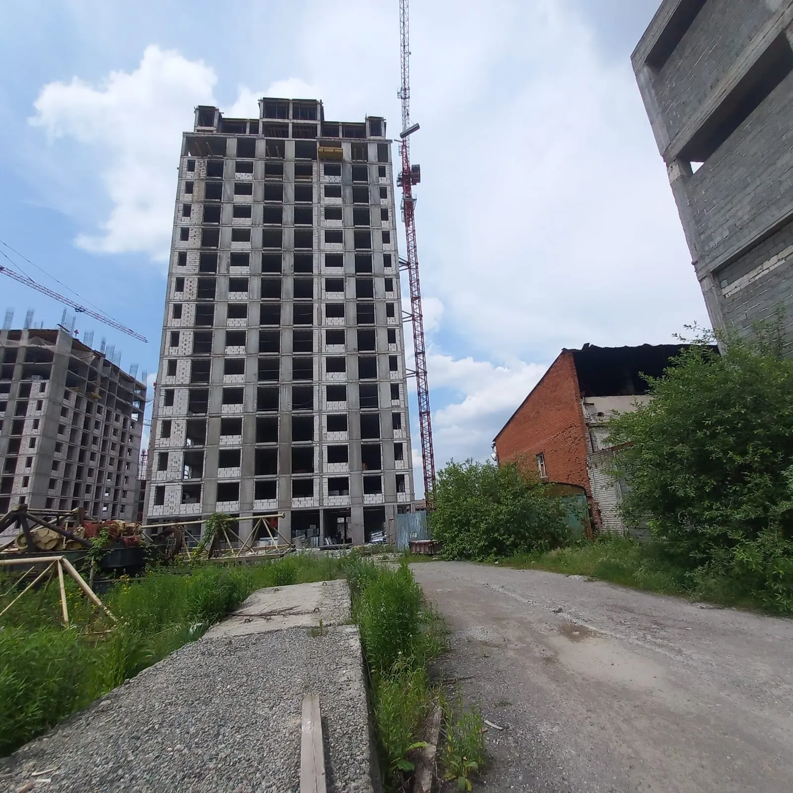 Произведение ход строительства