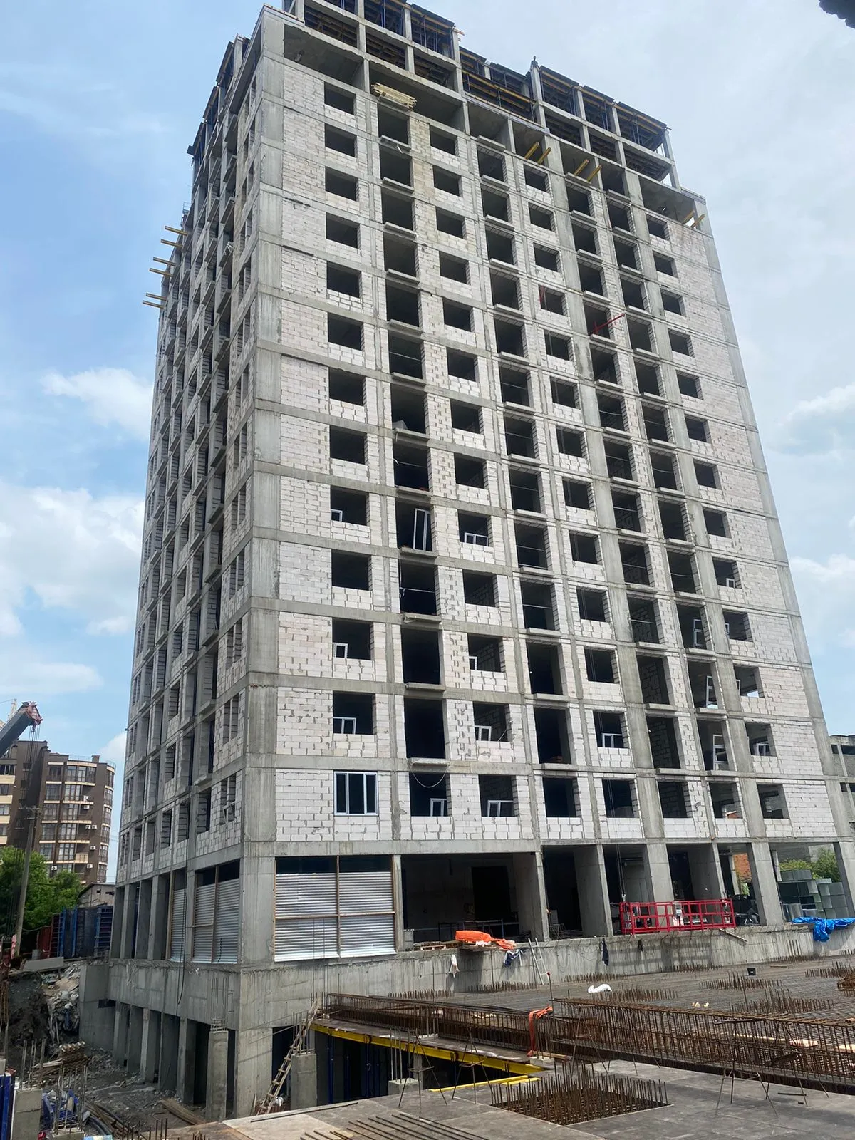 Произведение ход строительства