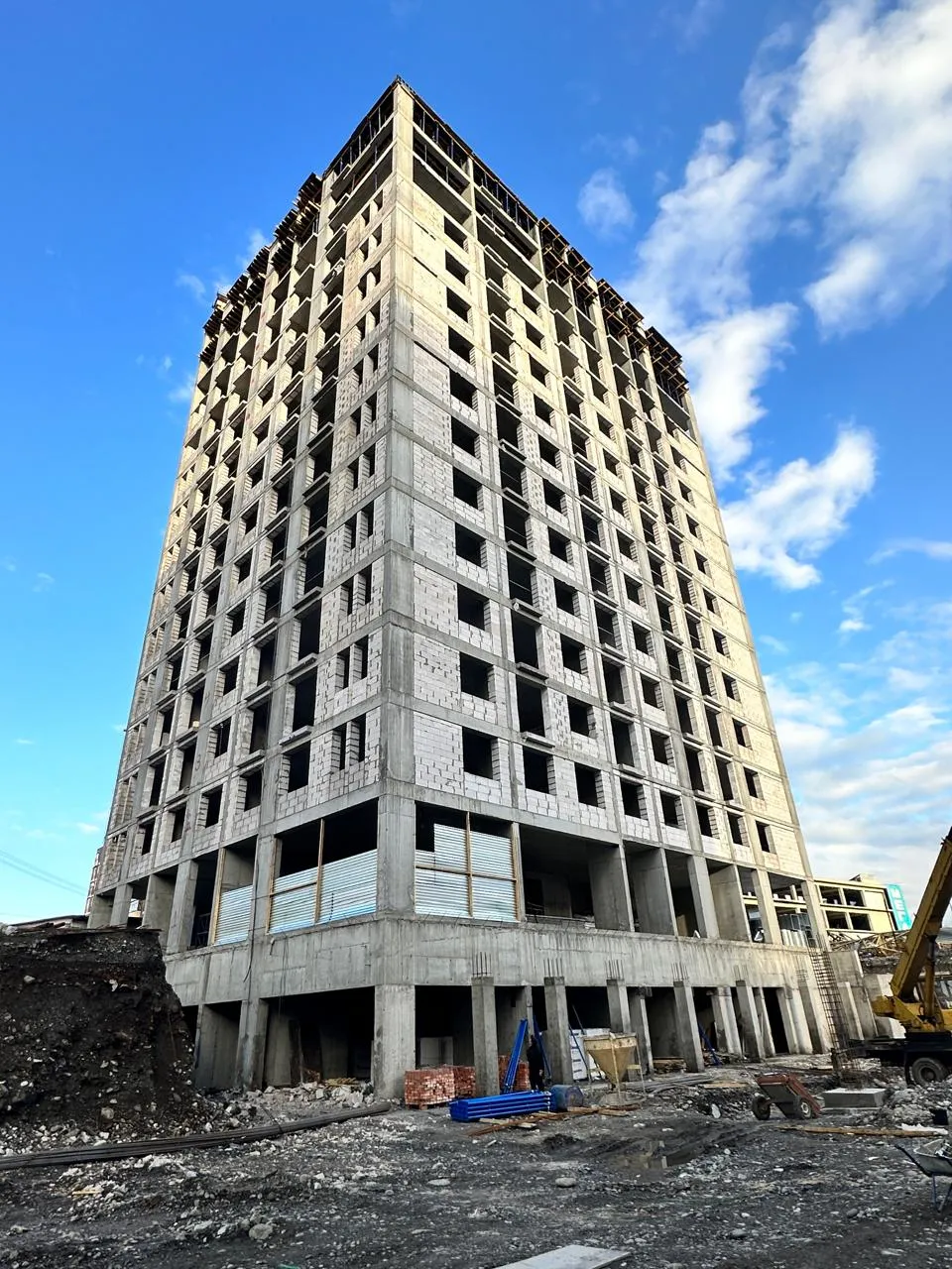 Произведение ход строительства