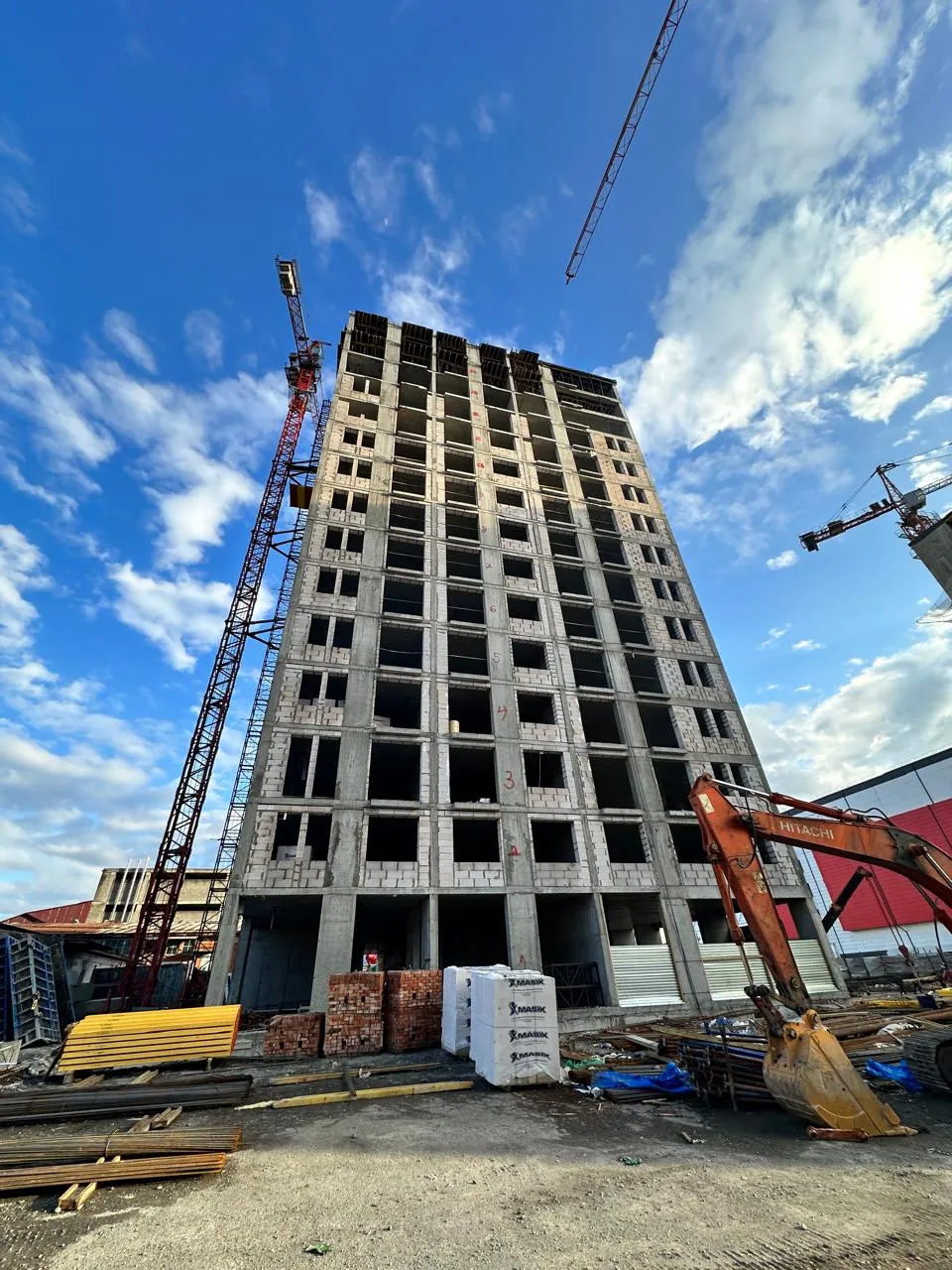 Произведение ход строительства