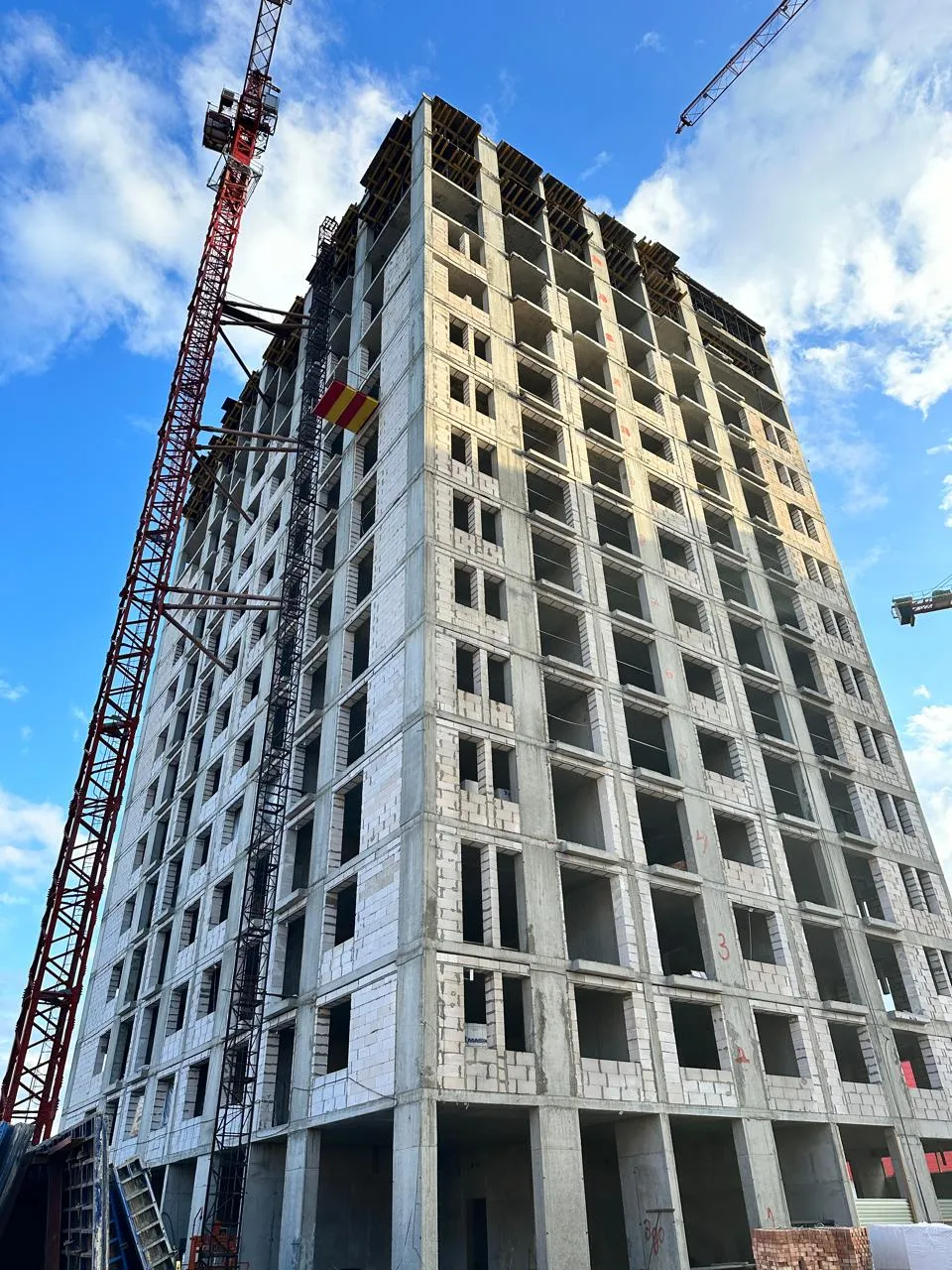 Произведение ход строительства