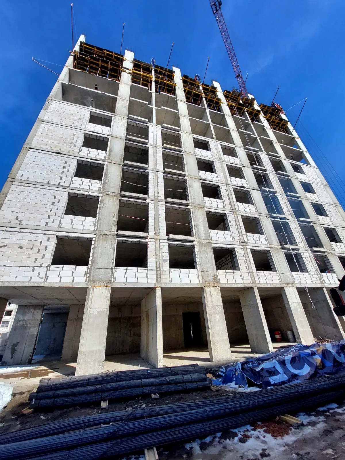 Произведение ход строительства