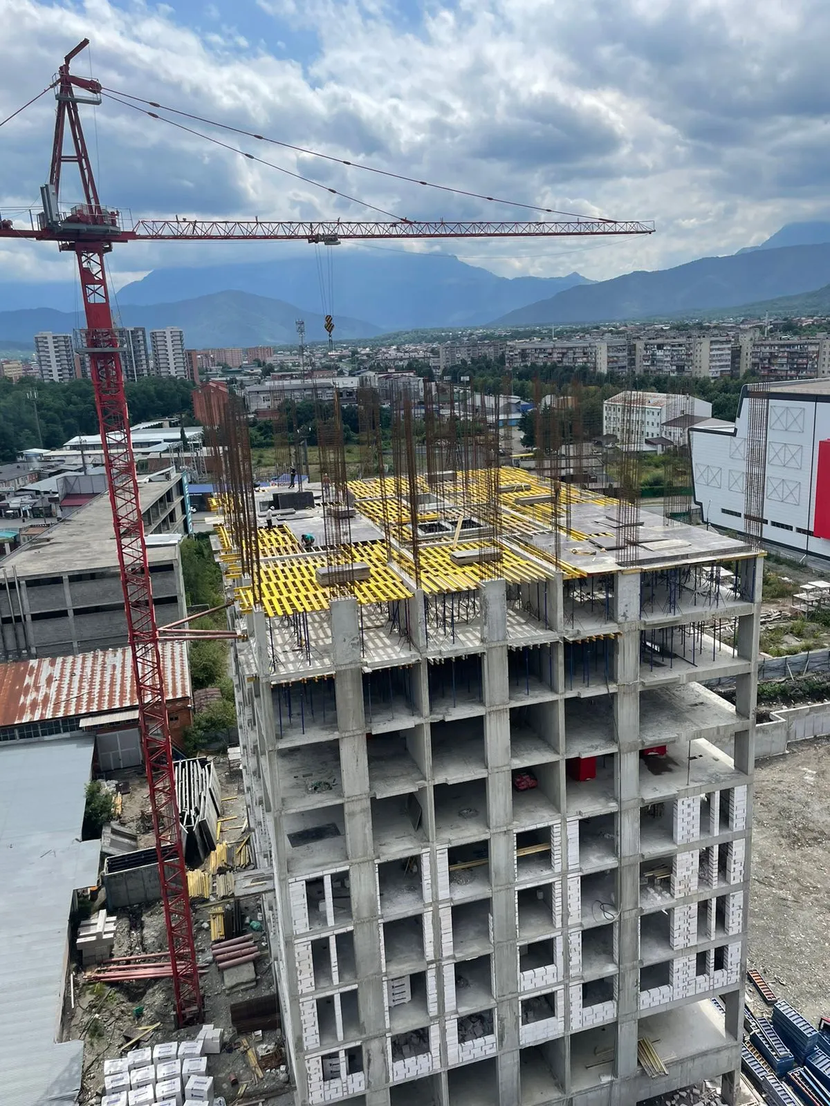 Произведение ход строительства