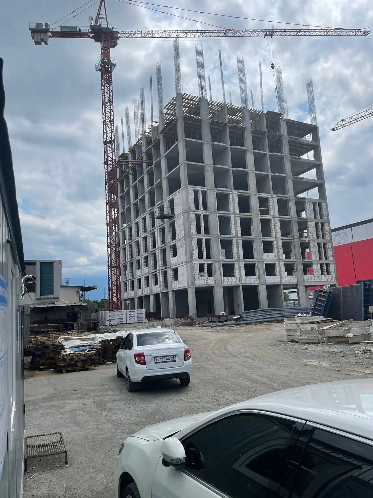 Произведение ход строительства