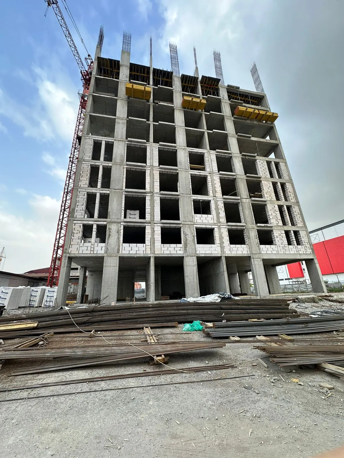 Произведение ход строительства