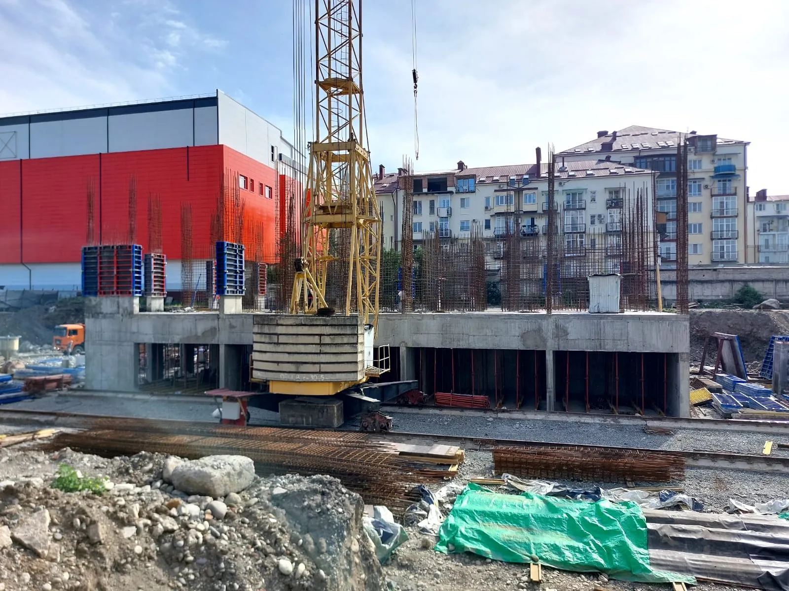 Произведение ход строительства