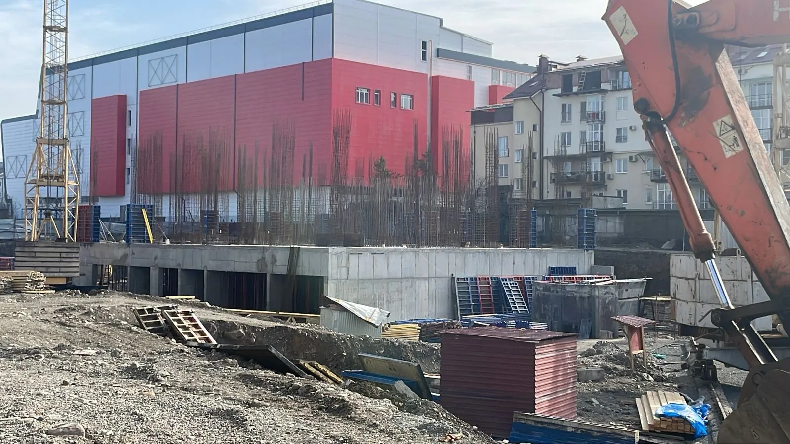 Произведение ход строительства