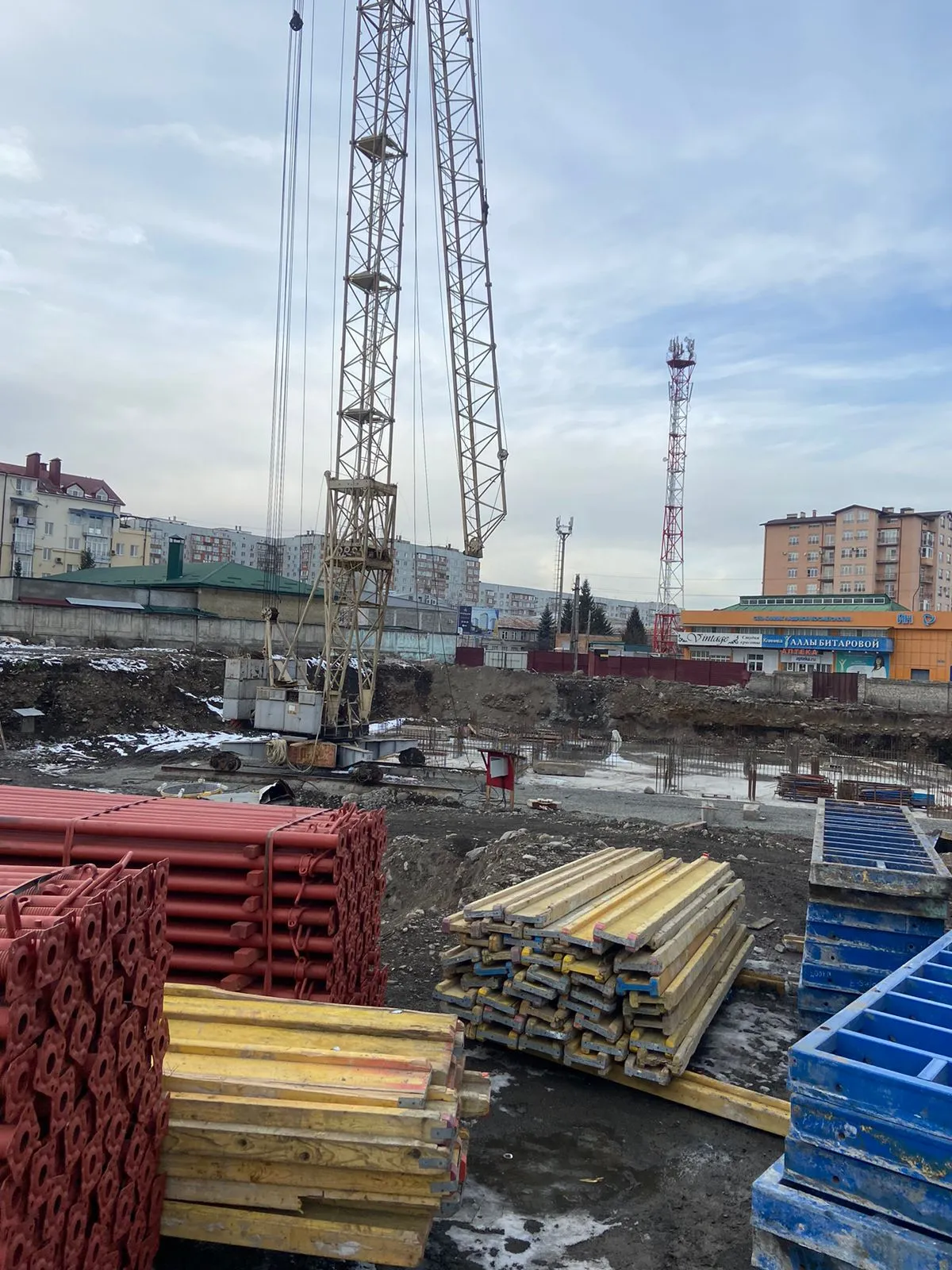 Произведение ход строительства