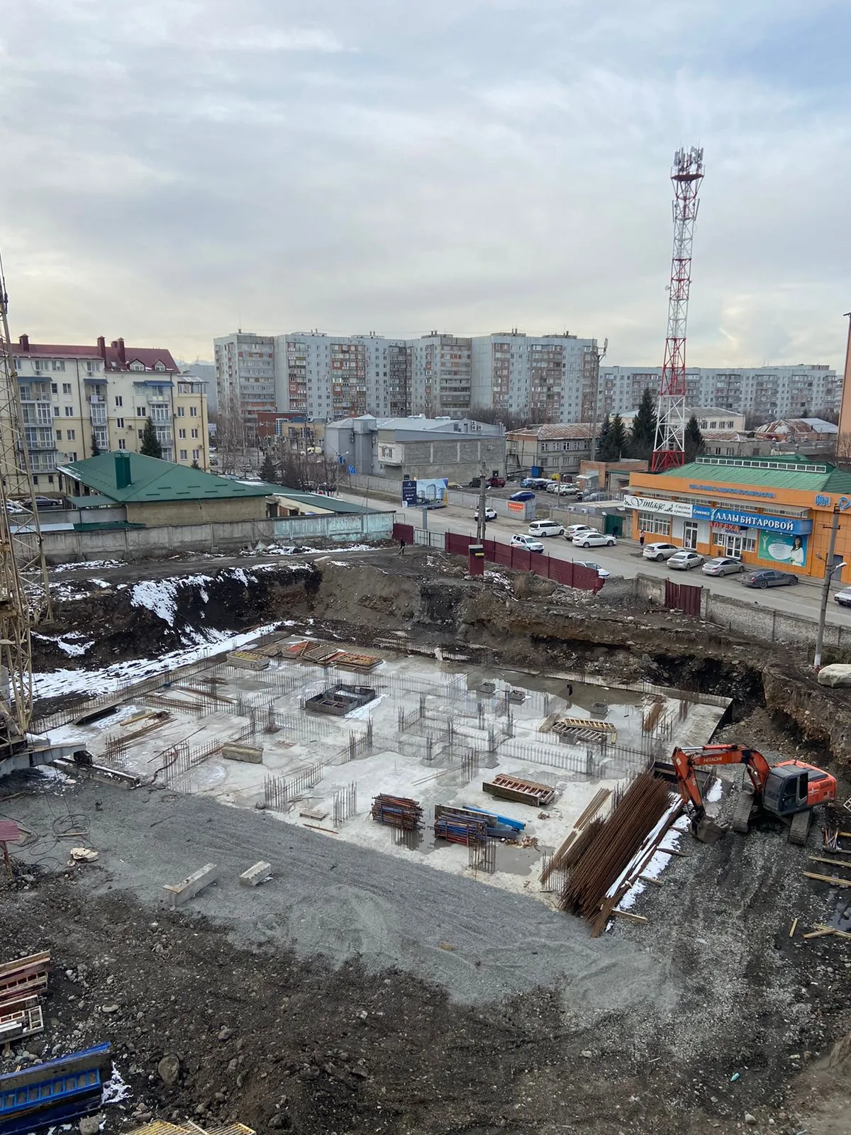 Произведение ход строительства