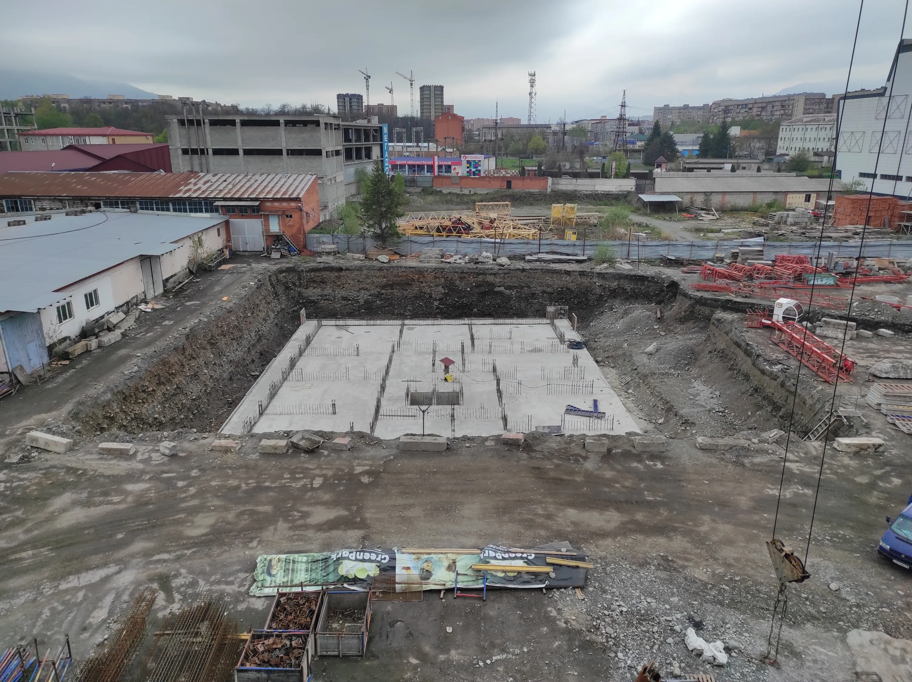 Произведение ход строительства