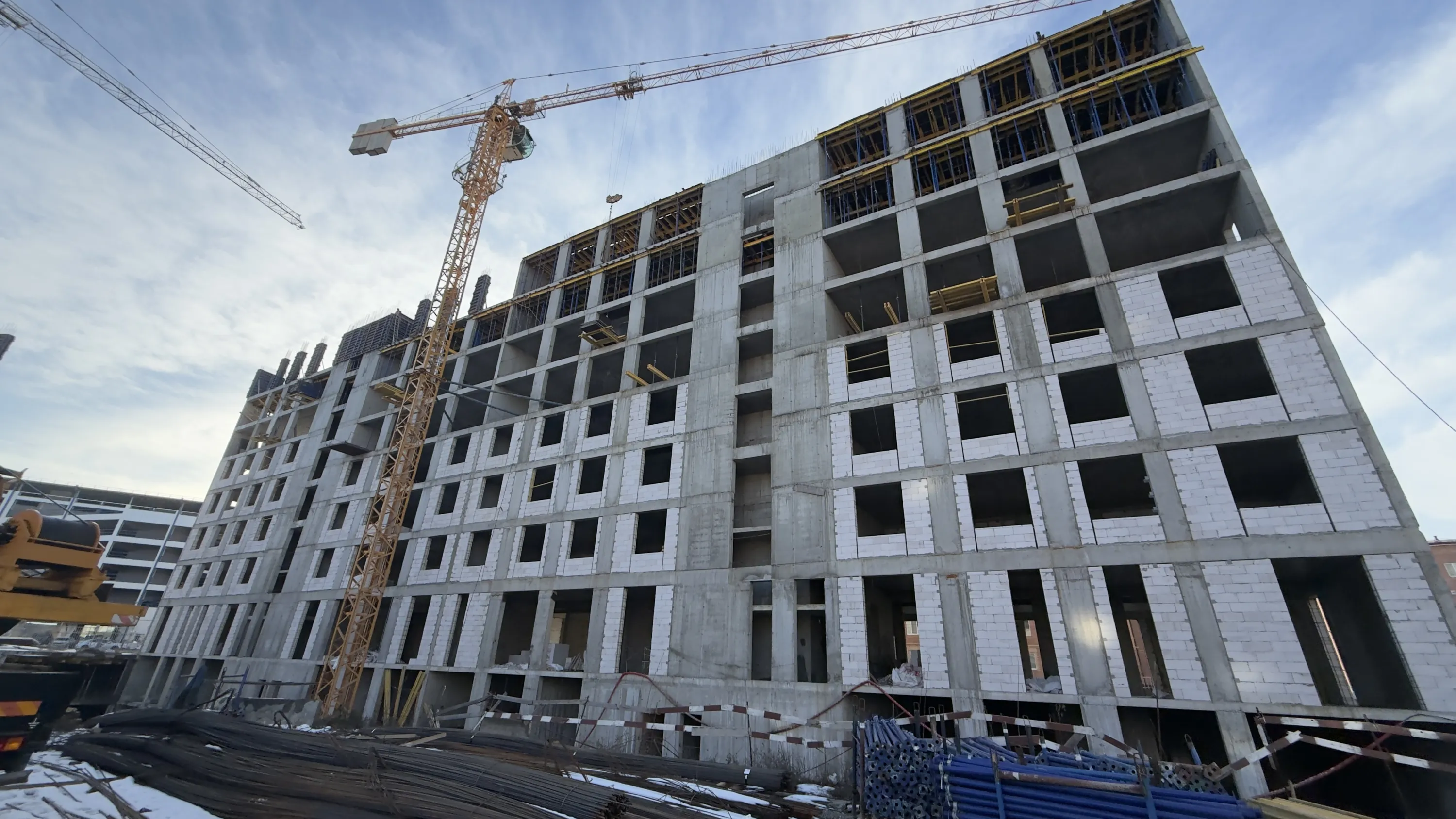 ЖК Парус 3 ход строительства