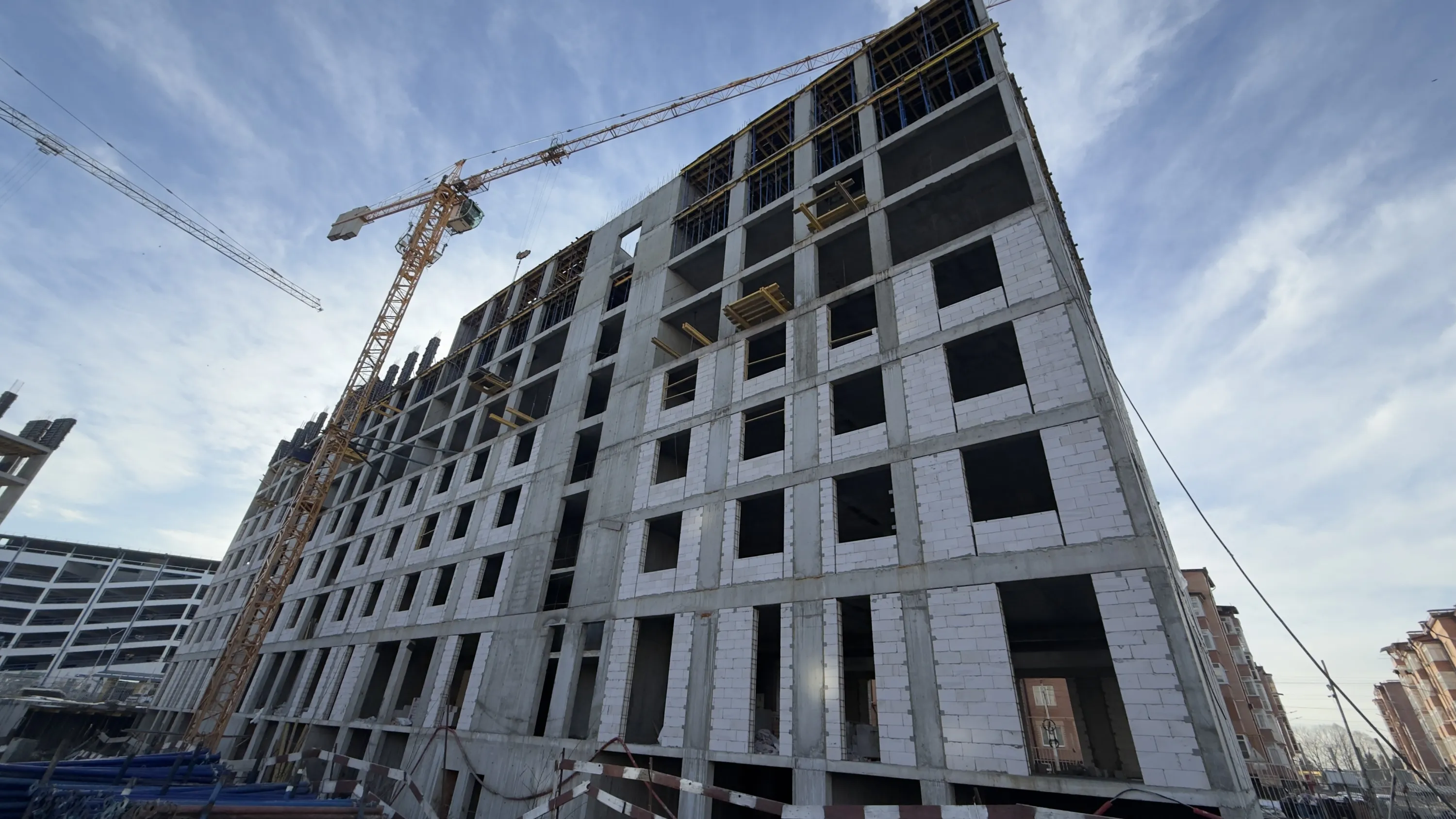 ЖК Парус 3 ход строительства