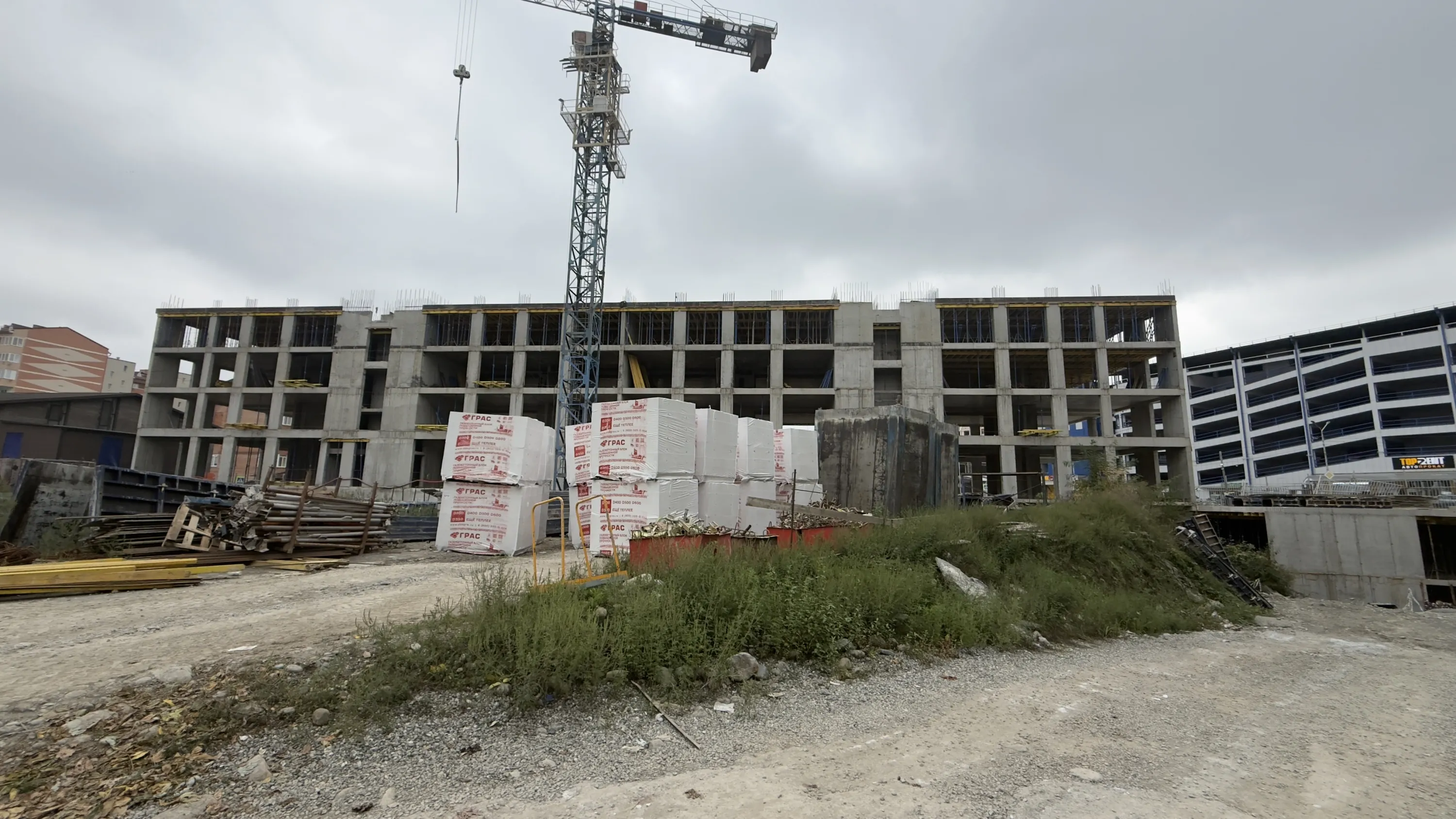 ЖК Парус 3 ход строительства