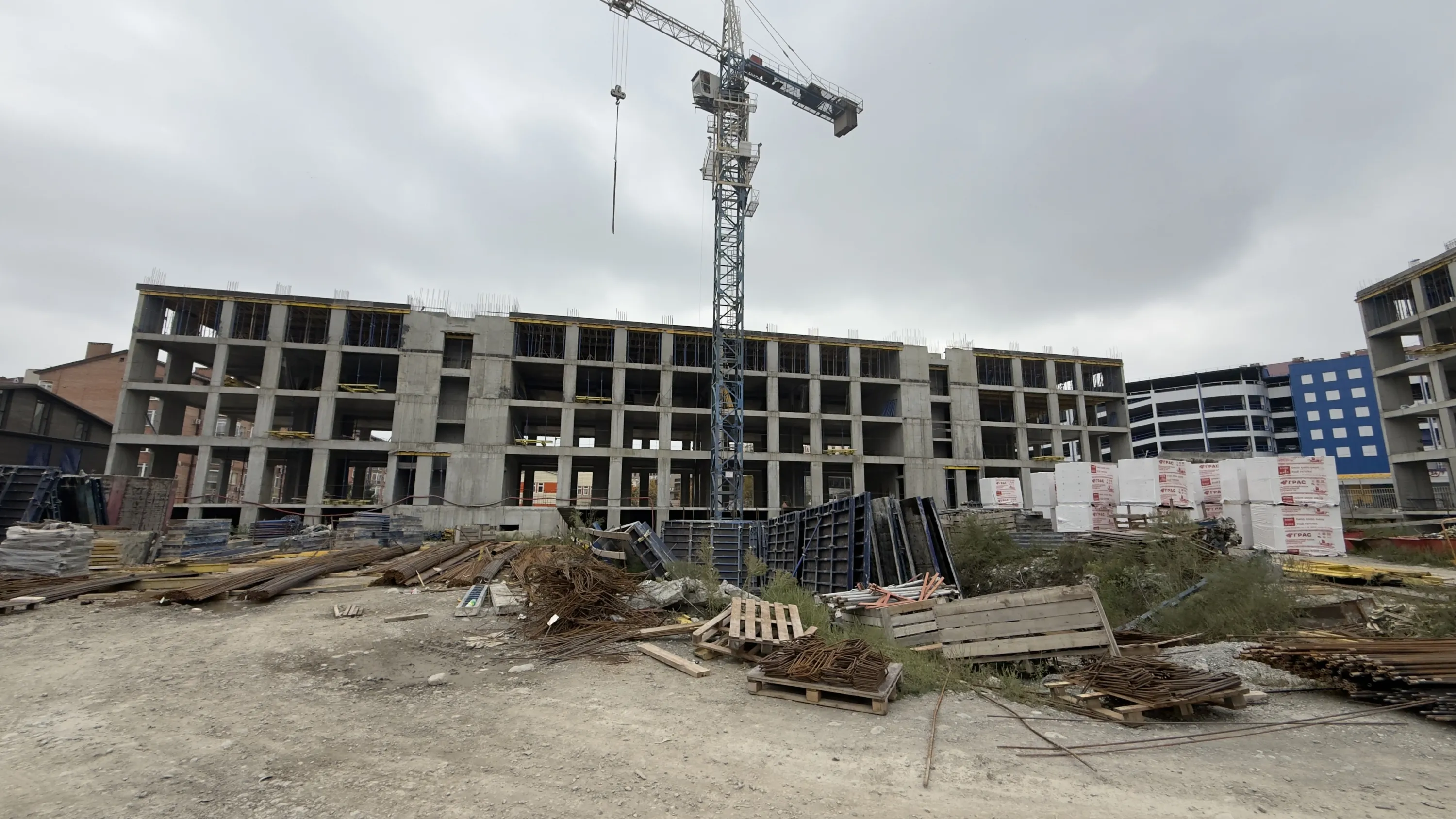 ЖК Парус 3 ход строительства