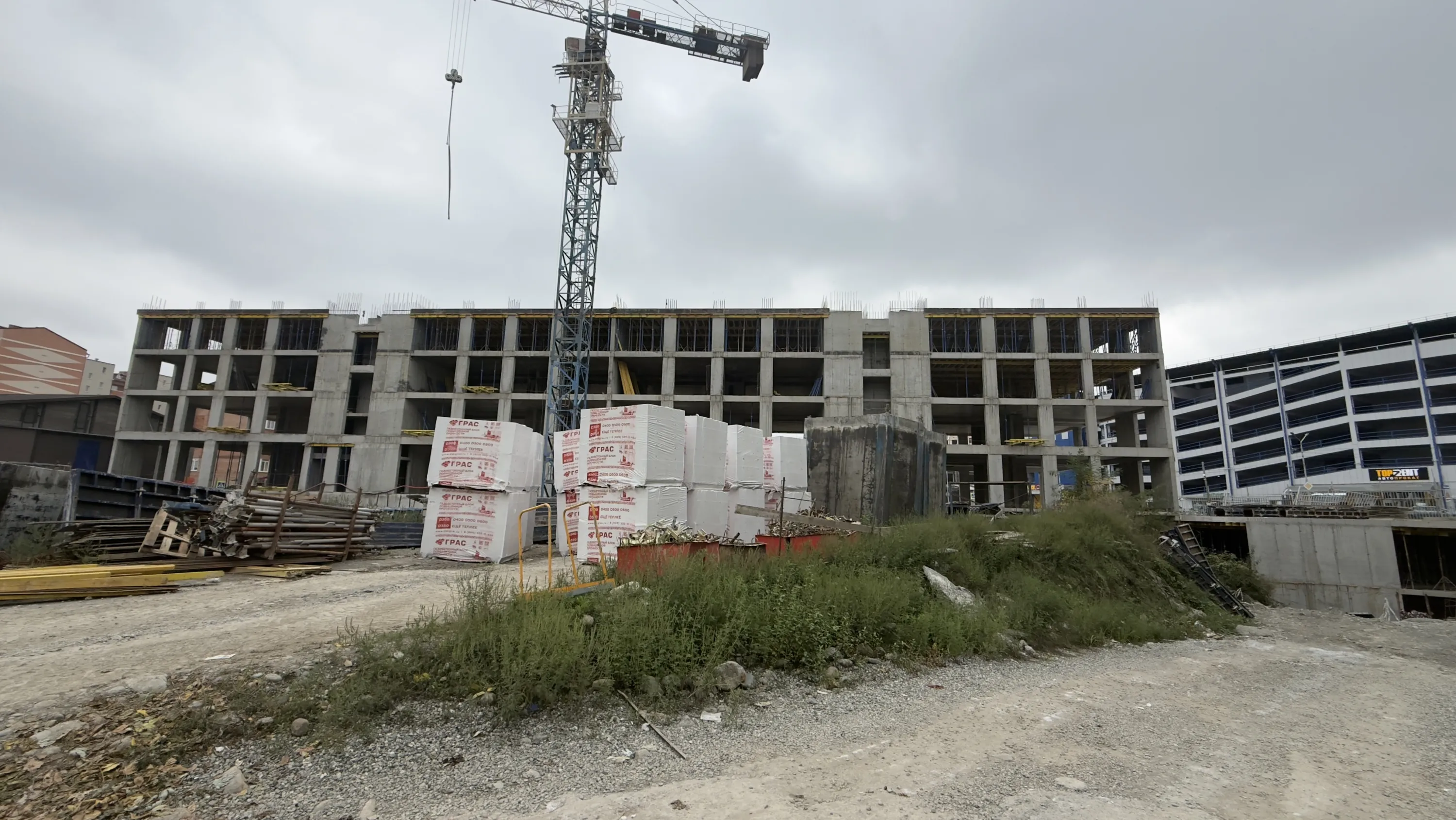 ЖК Парус 3 ход строительства