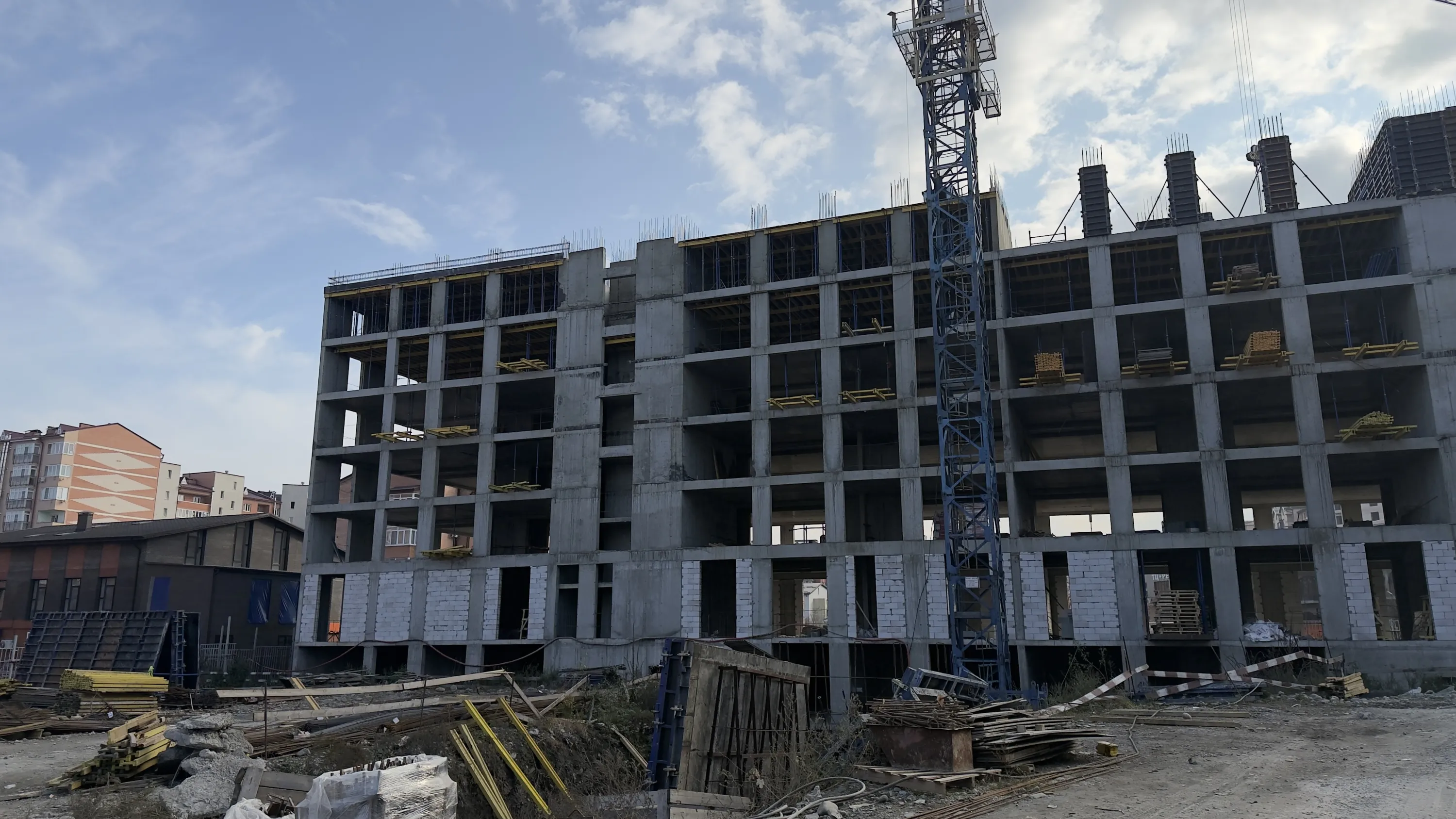 ЖК Парус 3 ход строительства