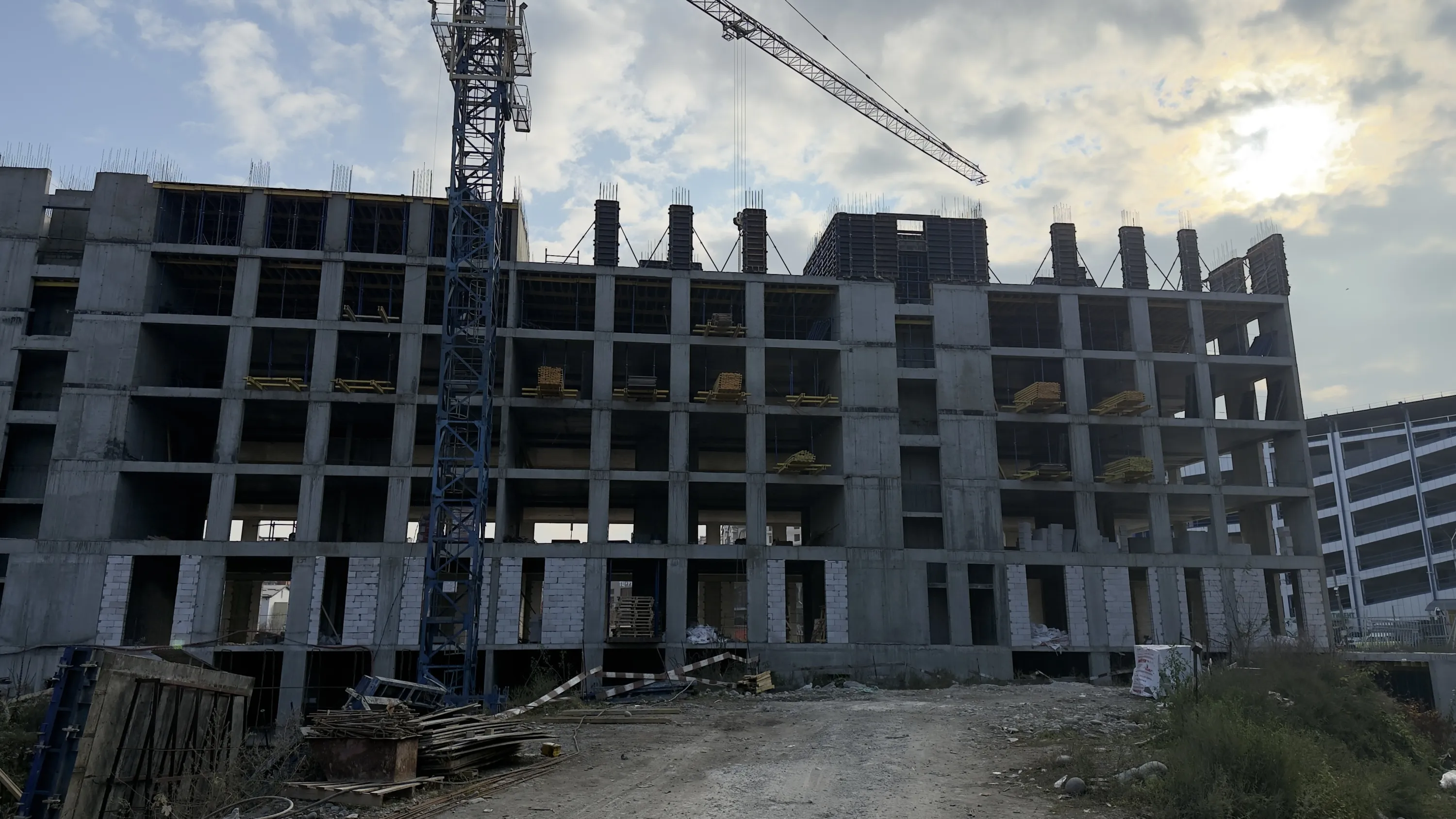 ЖК Парус 3 ход строительства