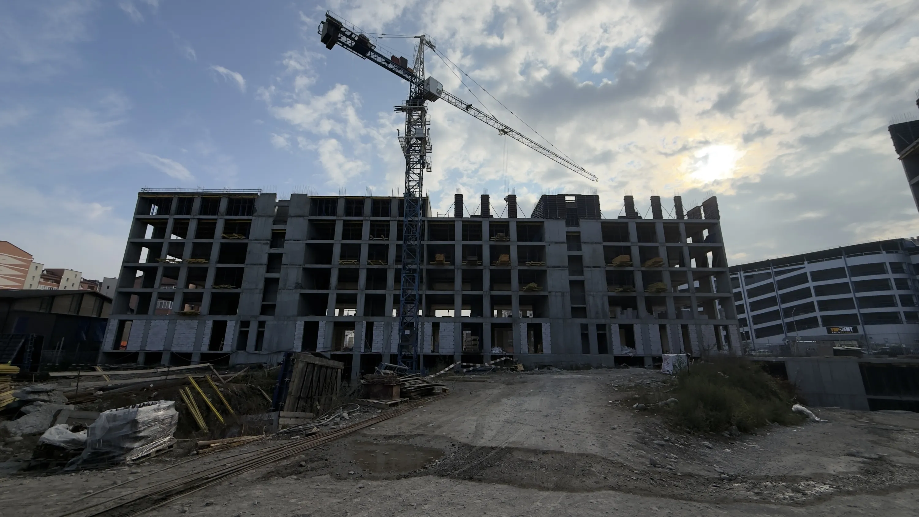 ЖК Парус 3 ход строительства