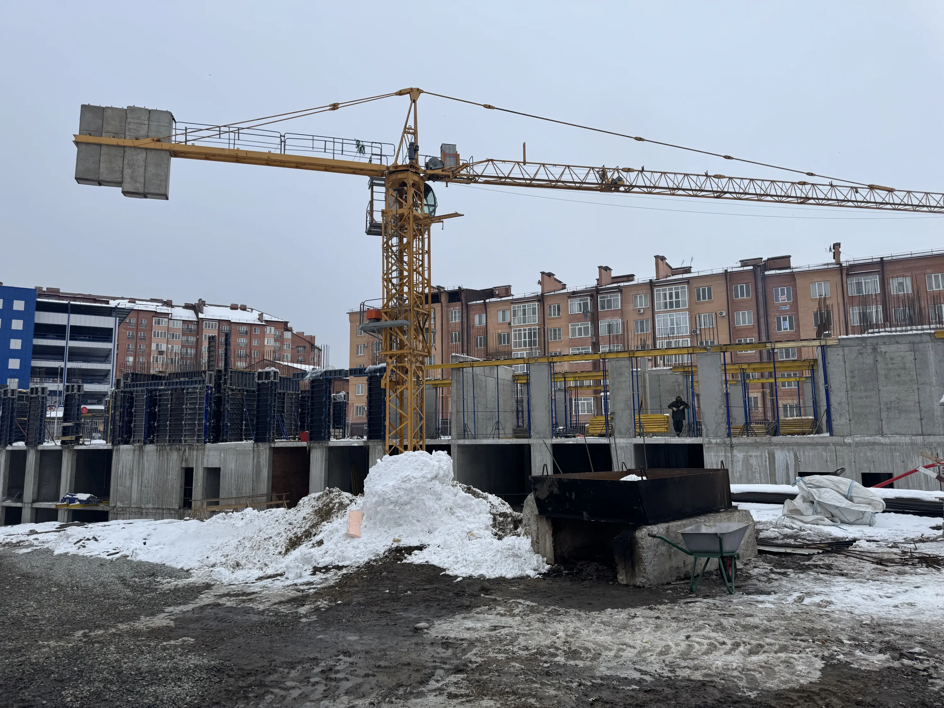 ЖК Парус 3 ход строительства