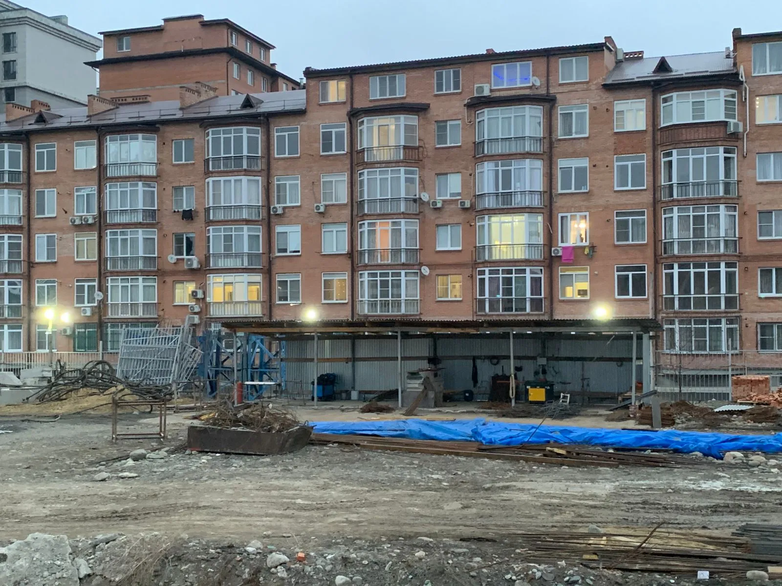 ЖК Парус 3 ход строительства