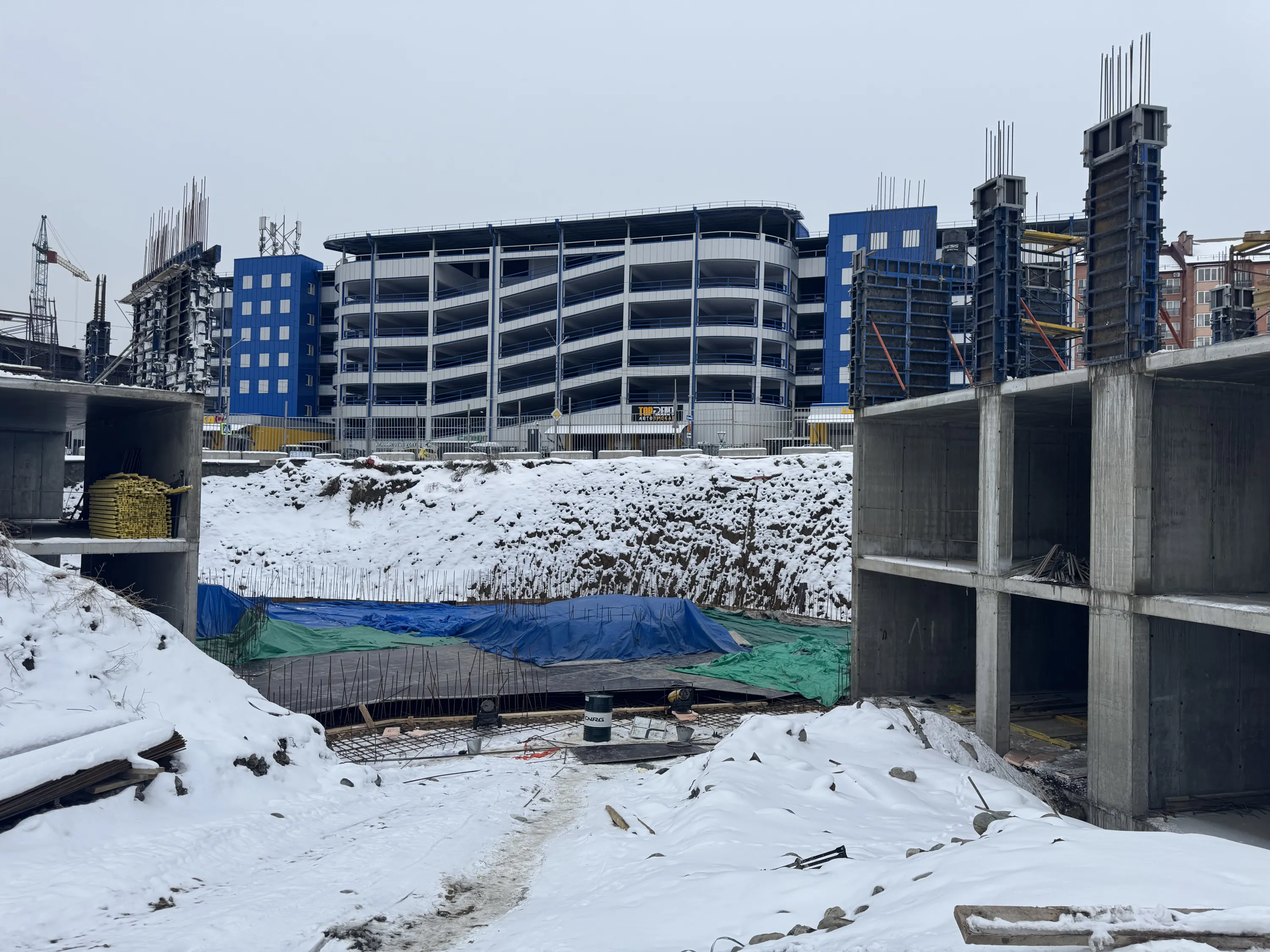 ЖК Парус 3 ход строительства