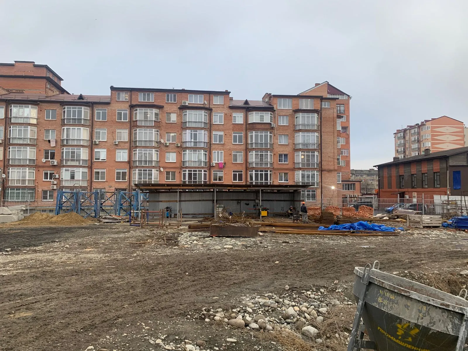 ЖК Парус 3 ход строительства