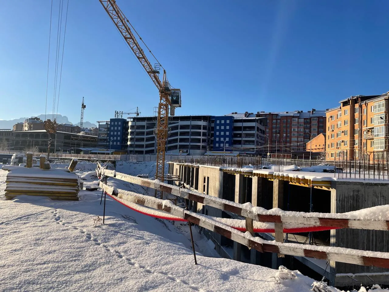 ЖК Парус 3 ход строительства