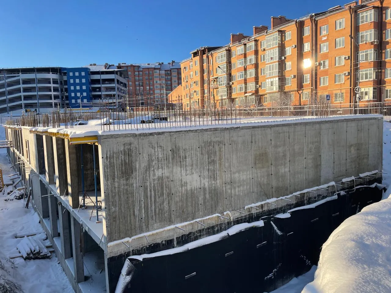 ЖК Парус 3 ход строительства