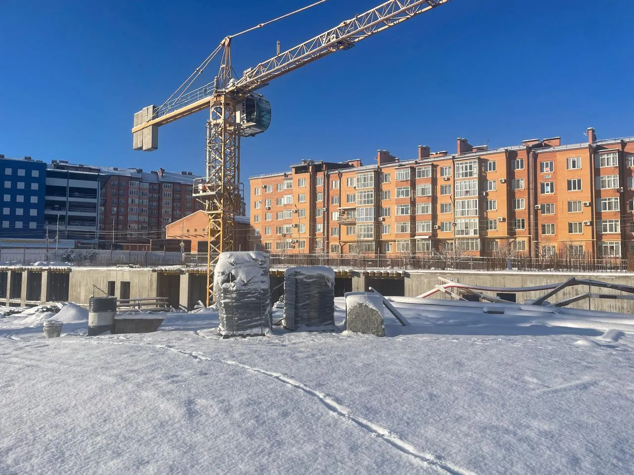 ЖК Парус 3 ход строительства