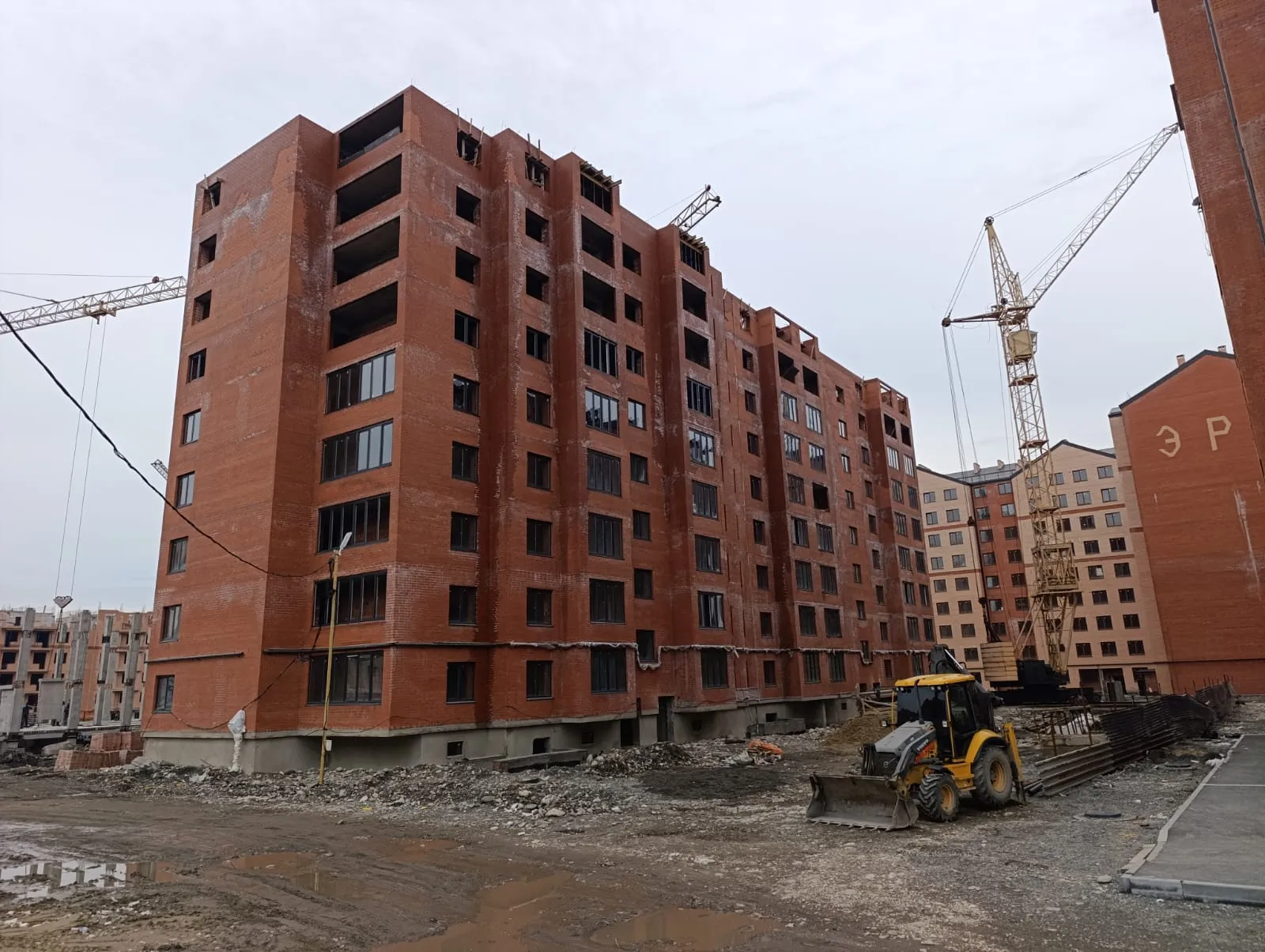 ЖК по ул Зураба Магкаева ход строительства