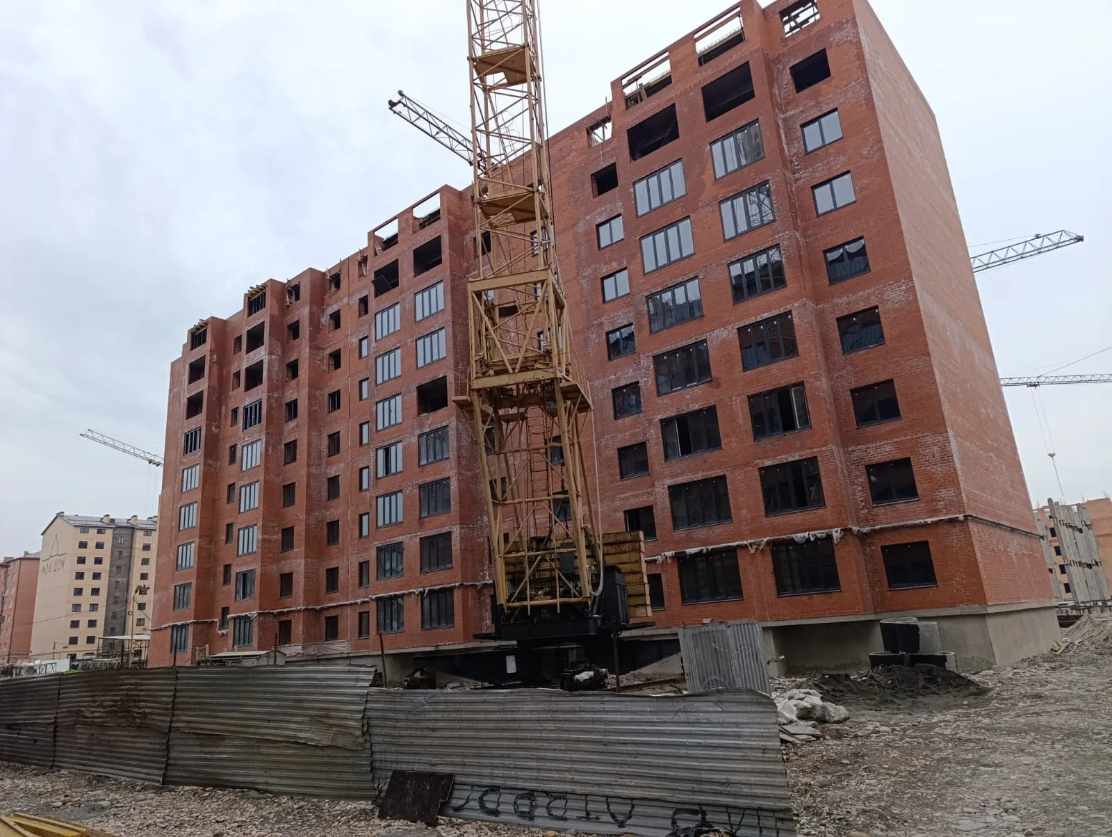 ЖК по ул Зураба Магкаева ход строительства