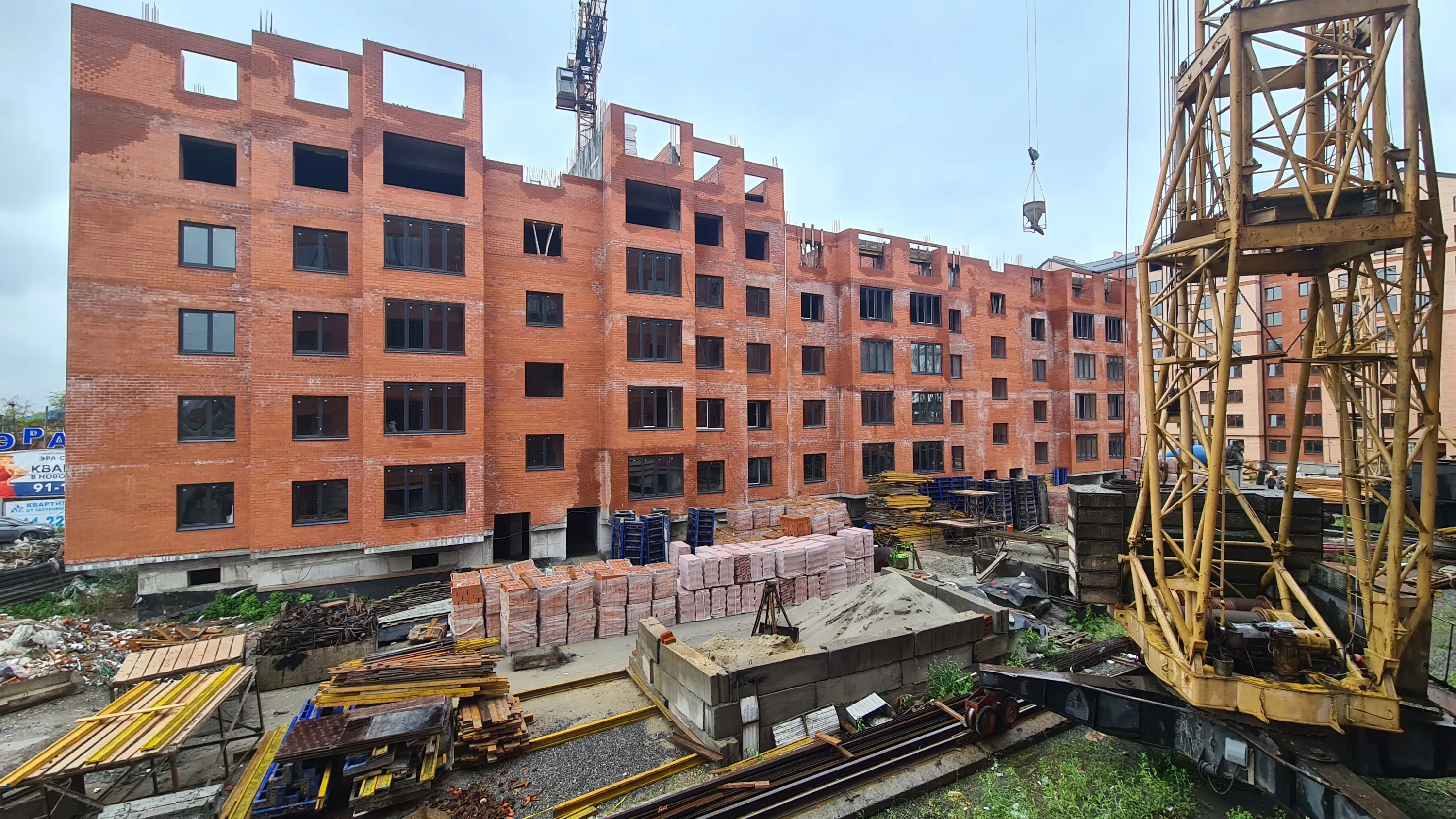 ЖК по ул Зураба Магкаева ход строительства