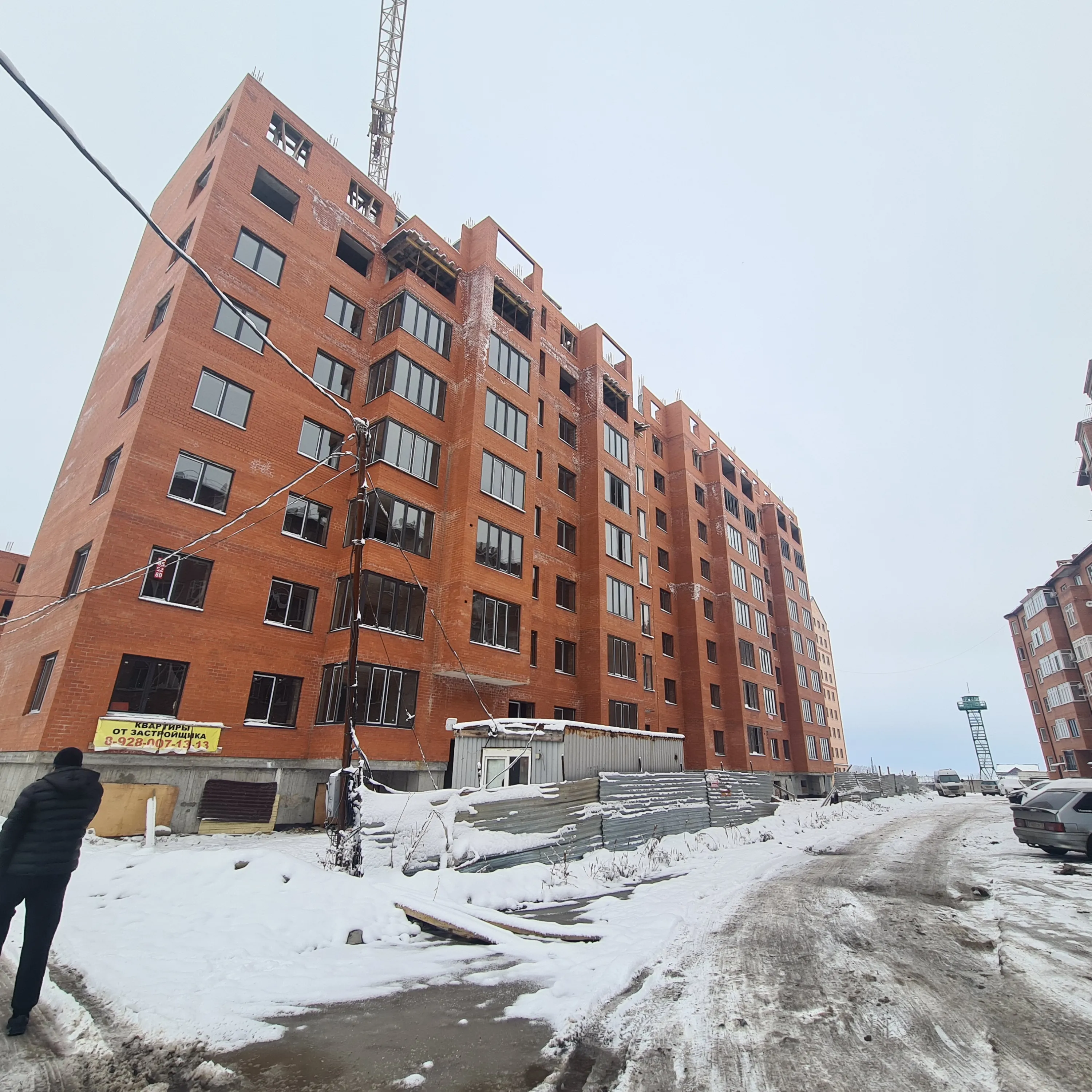 ЖК по ул Зураба Магкаева ход строительства