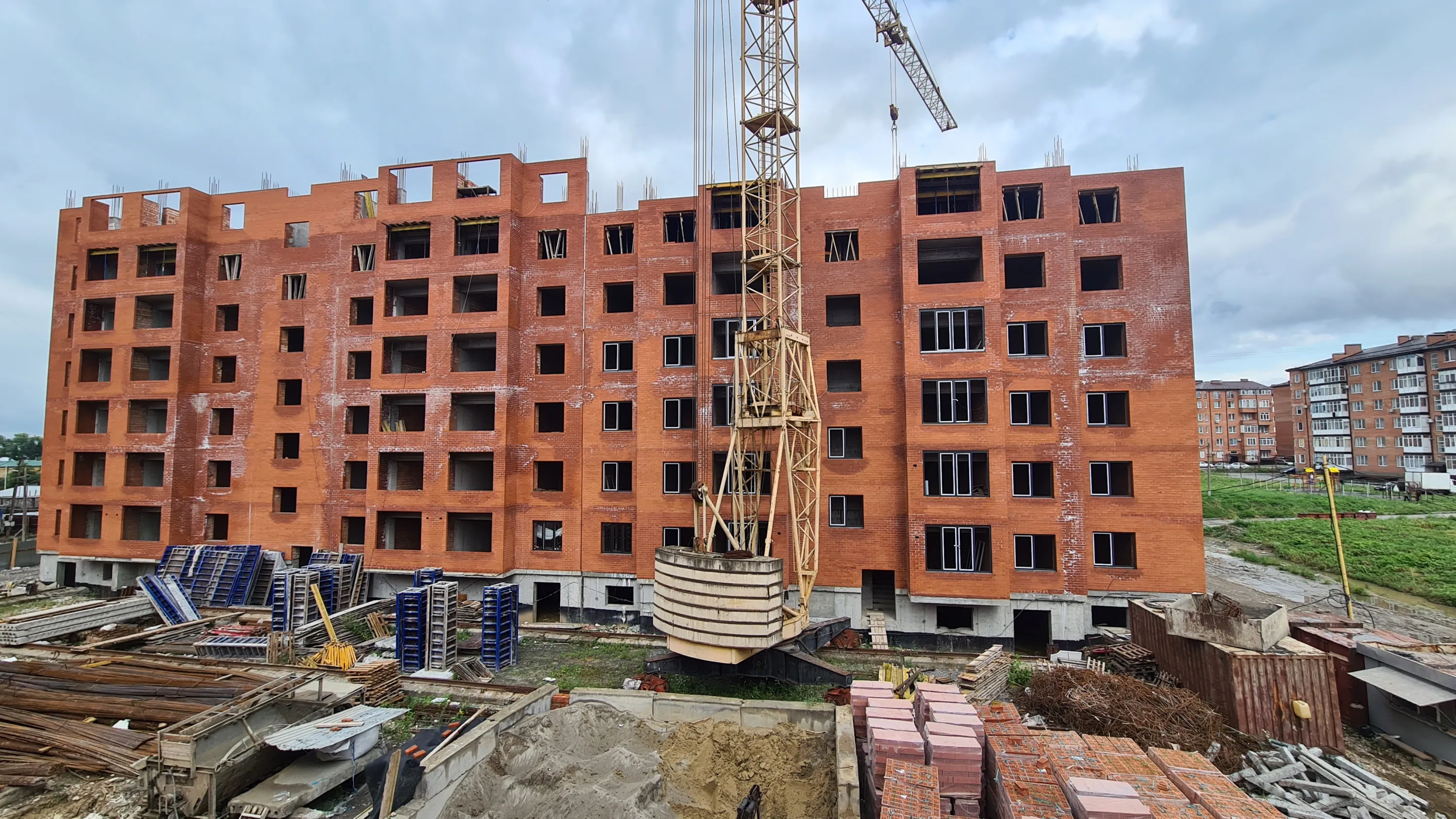 ЖК по ул Зураба Магкаева ход строительства