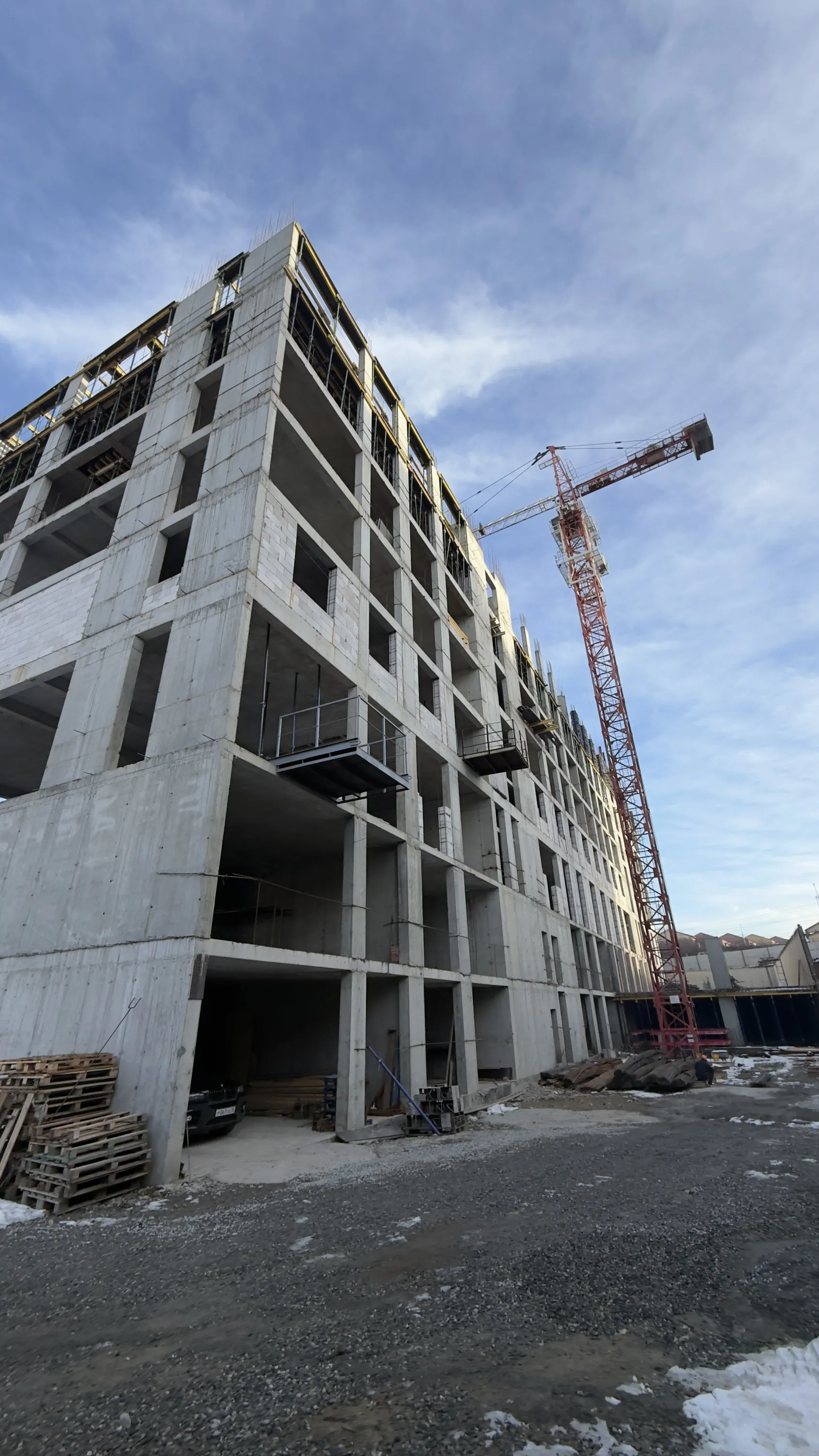 ЖК Парус 4 ход строительства