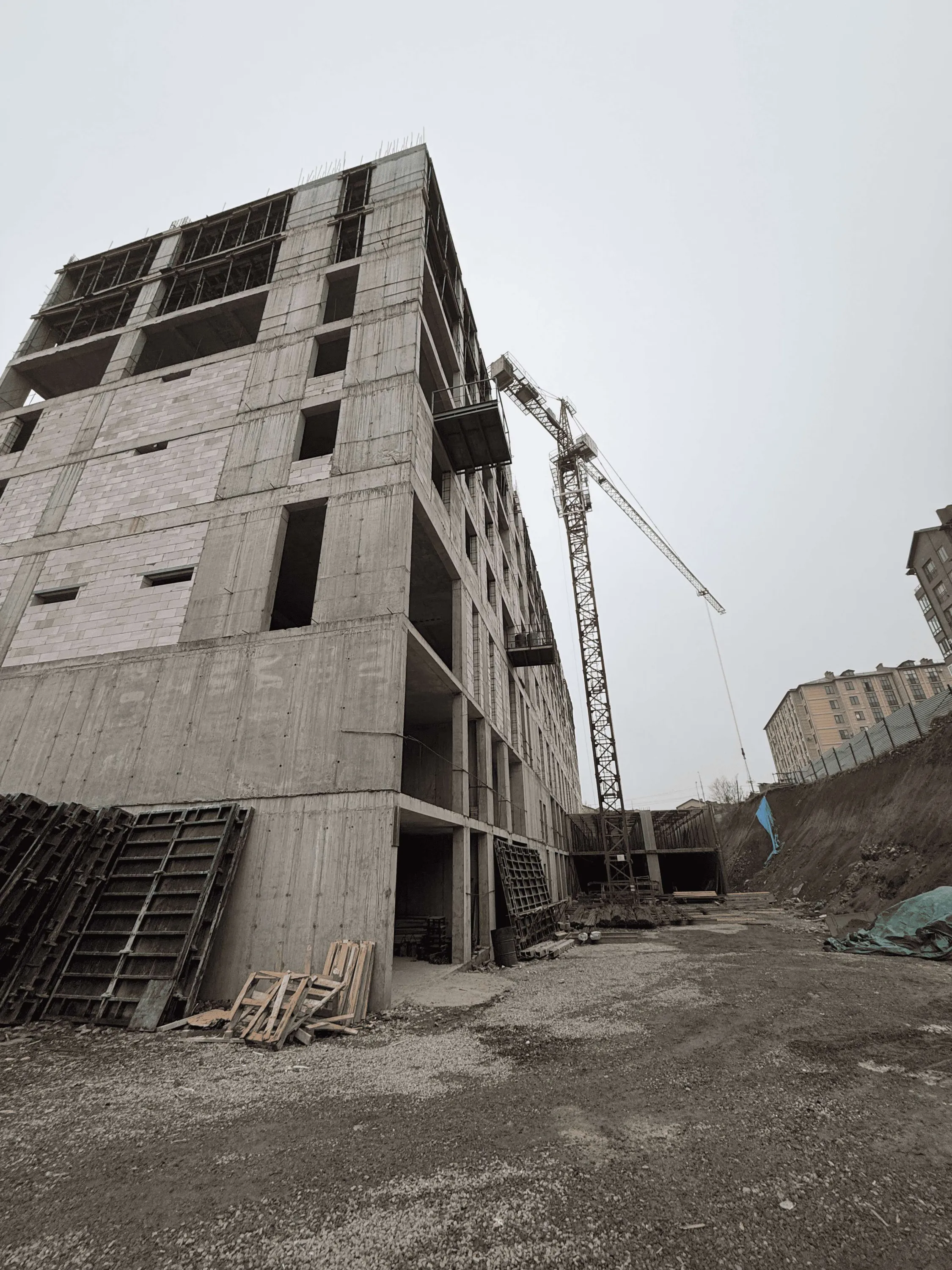 ЖК Парус 4 ход строительства