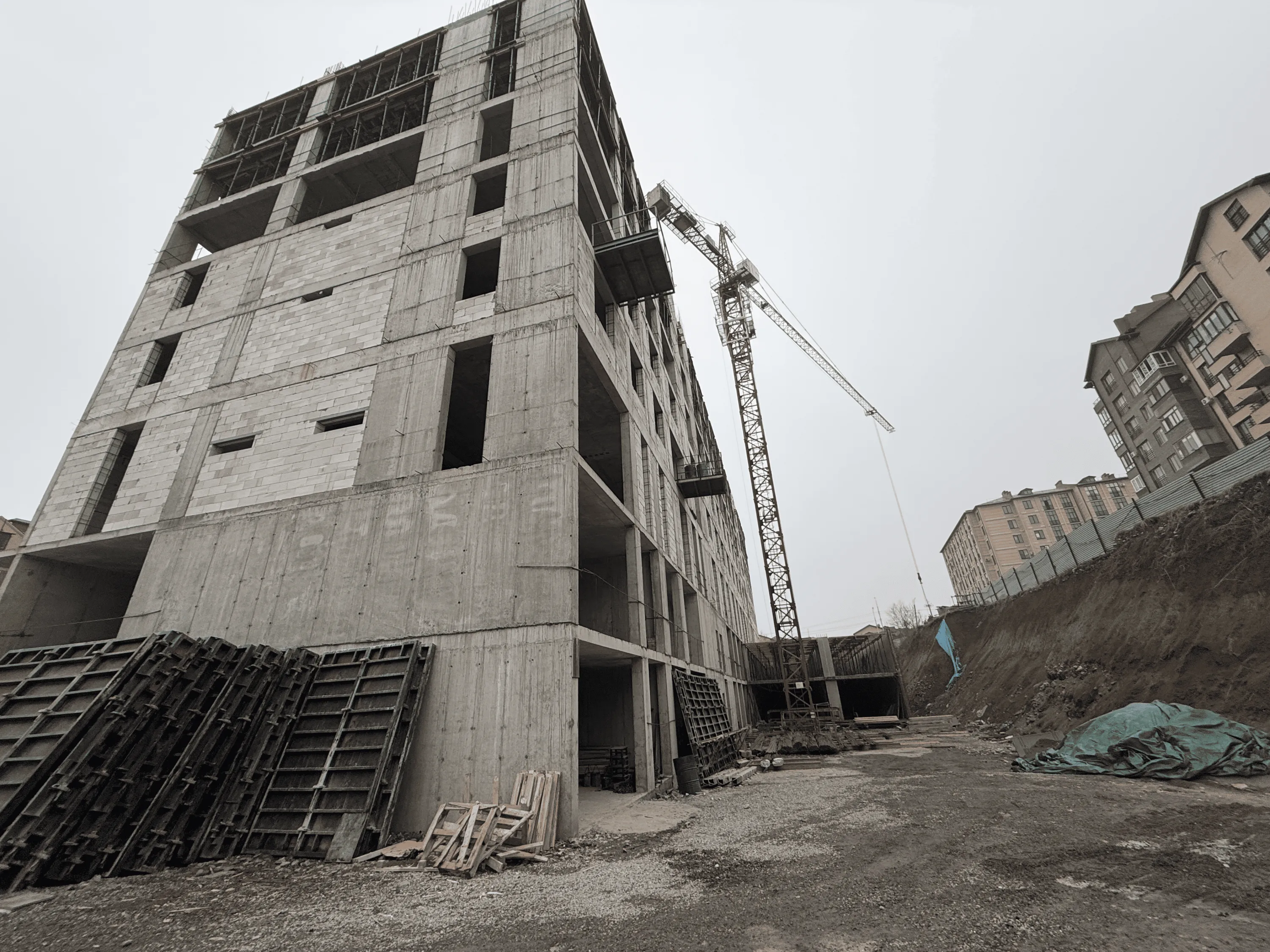 ЖК Парус 4 ход строительства