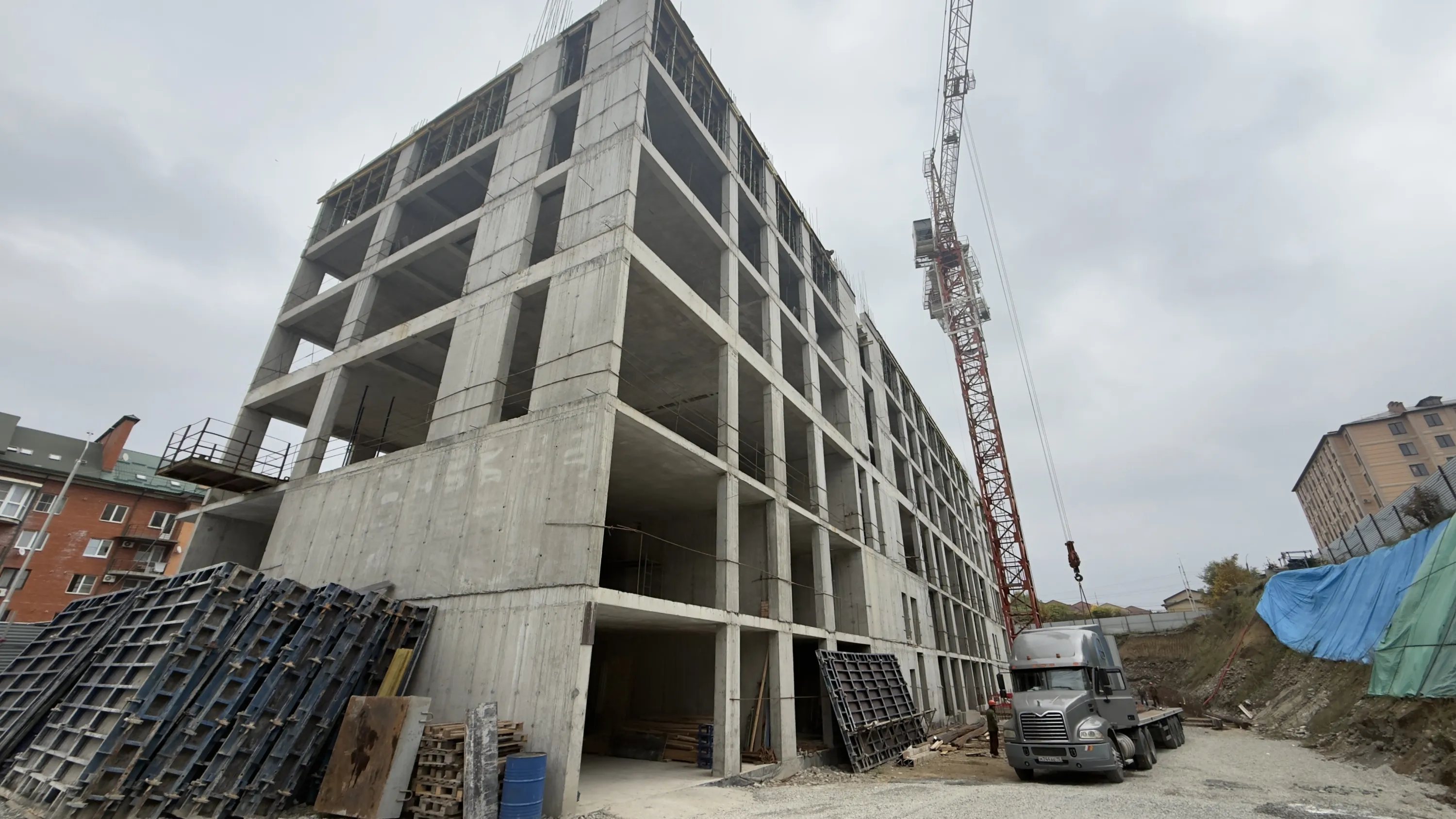 ЖК Парус 4 ход строительства