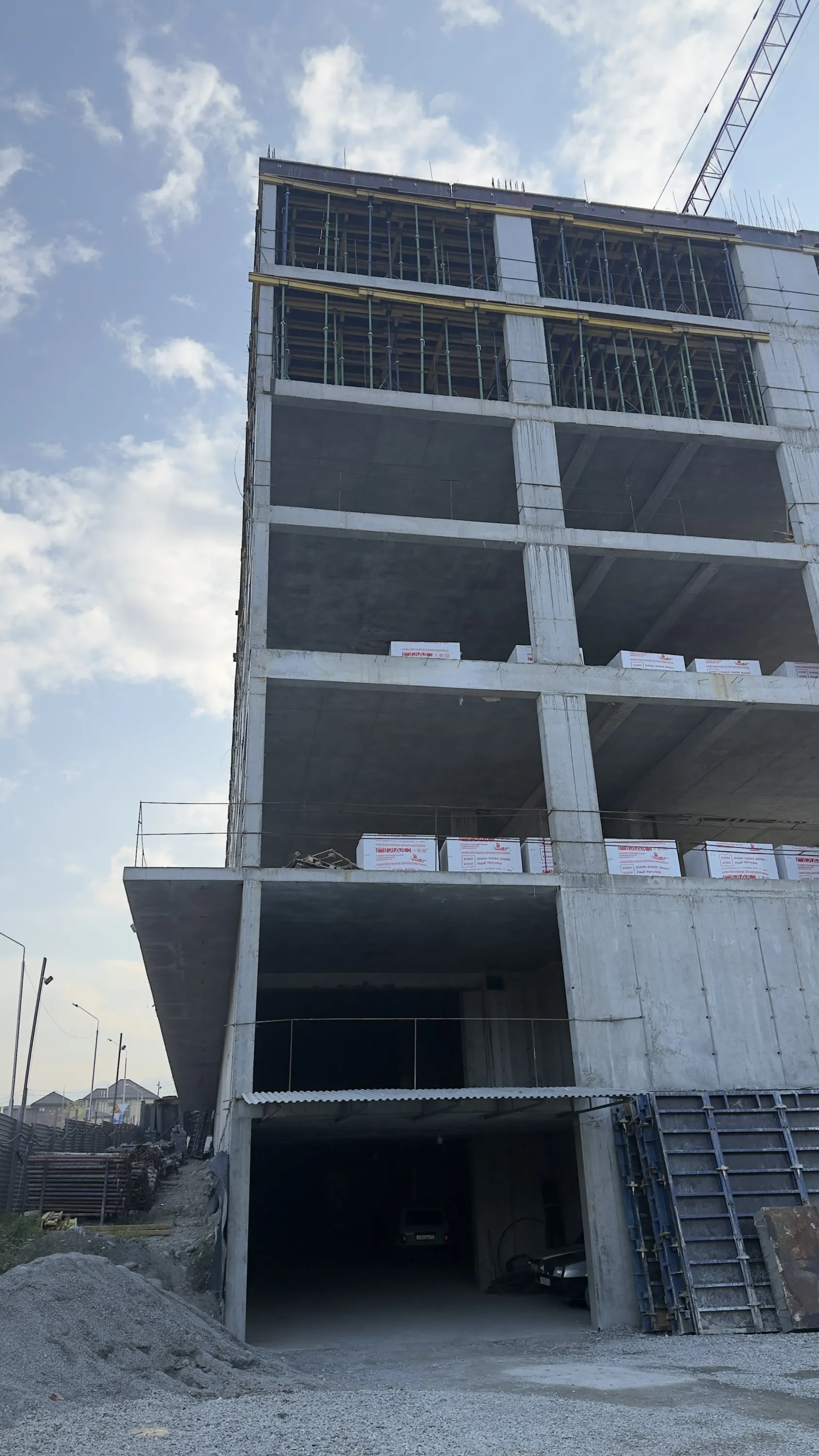 ЖК Парус 4 ход строительства