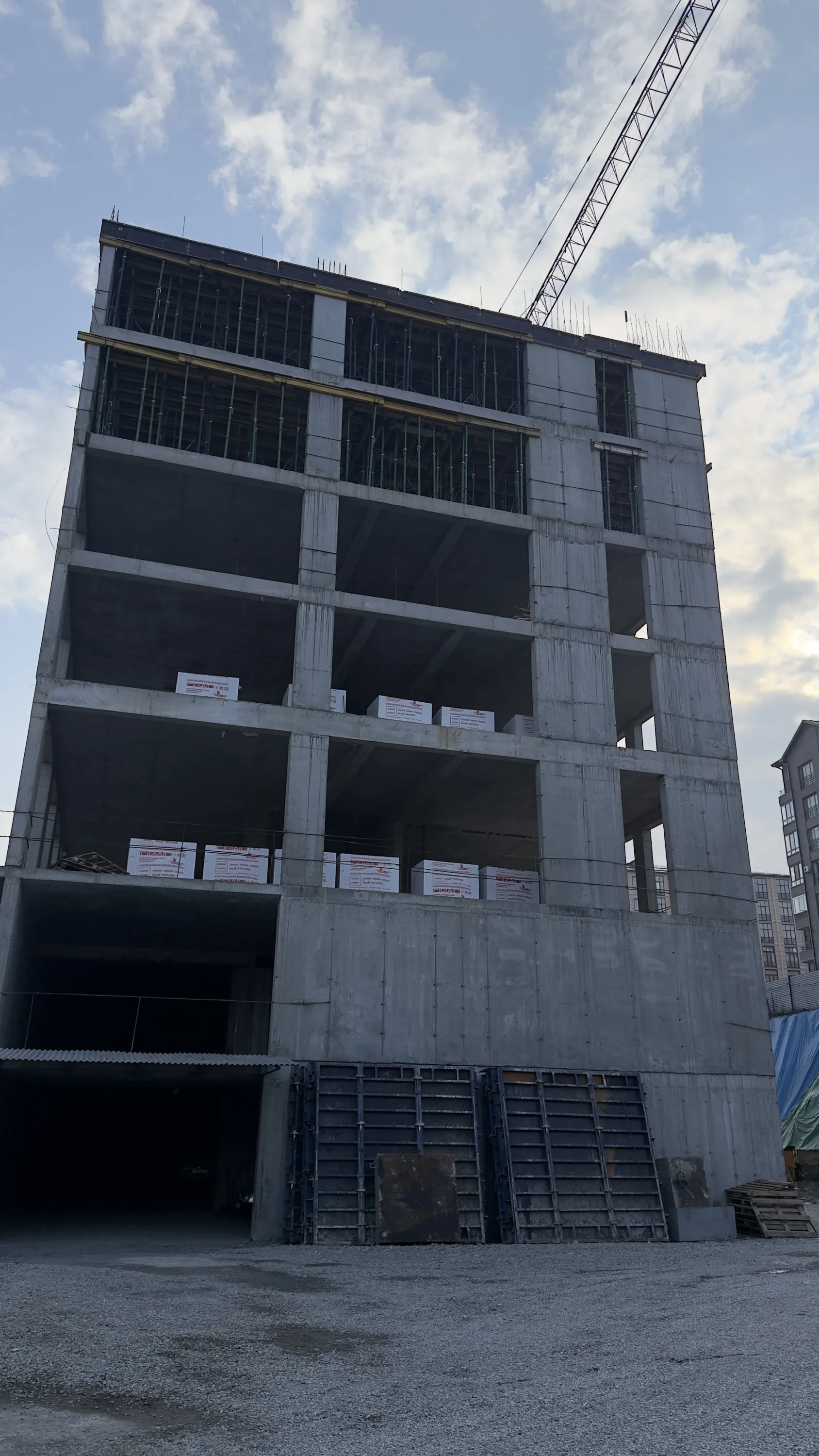 ЖК Парус 4 ход строительства