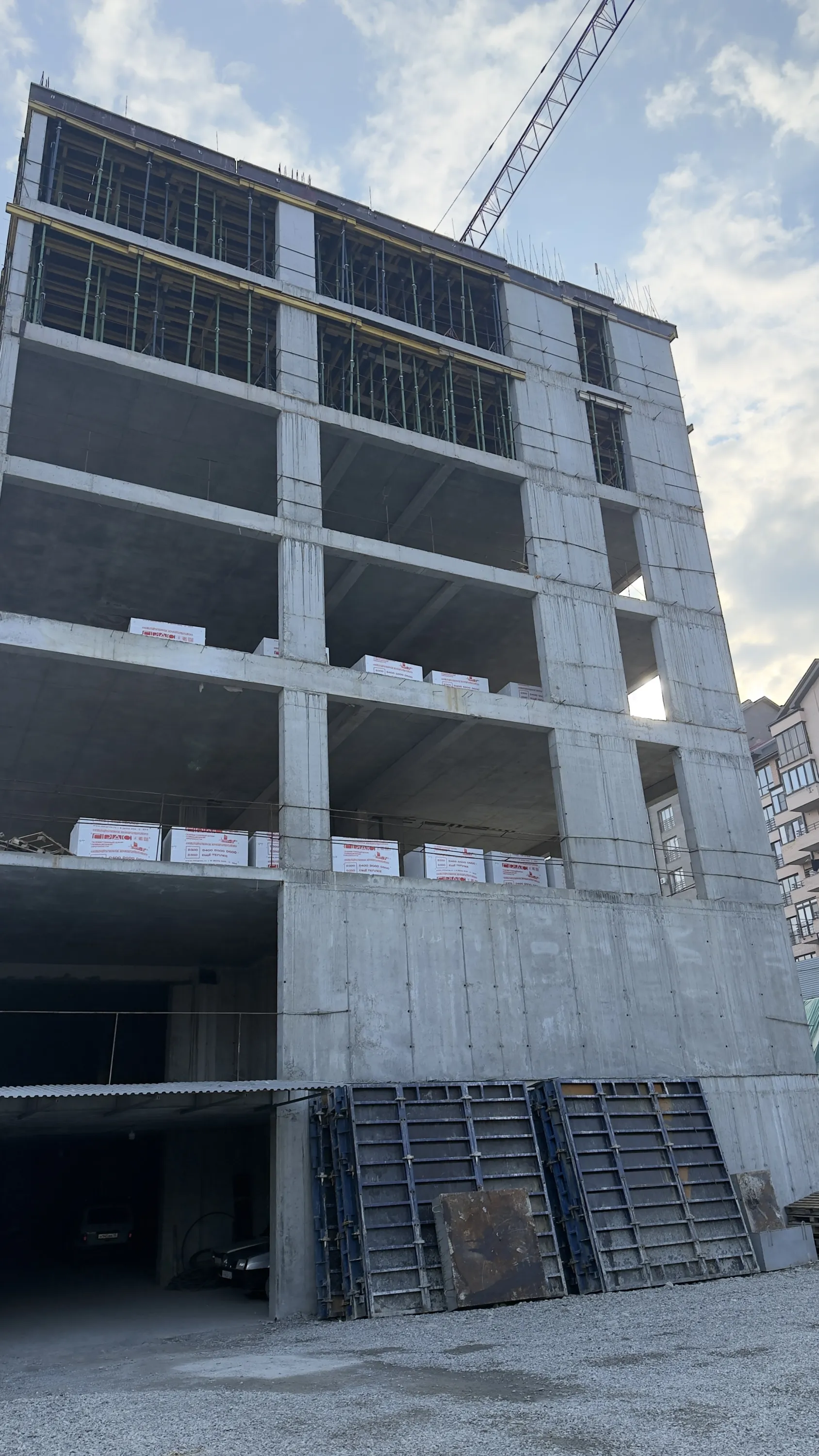 ЖК Парус 4 ход строительства