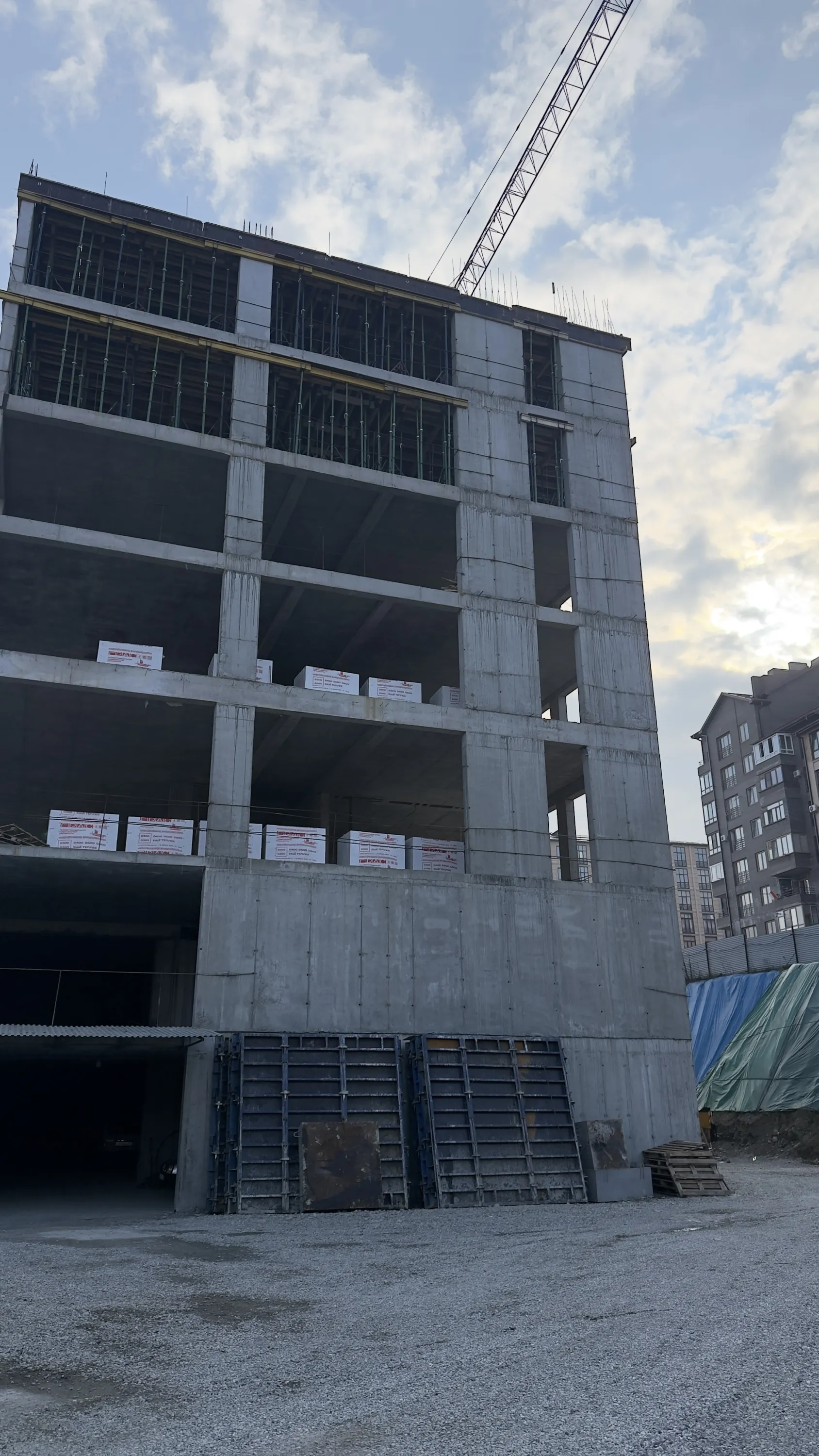 ЖК Парус 4 ход строительства